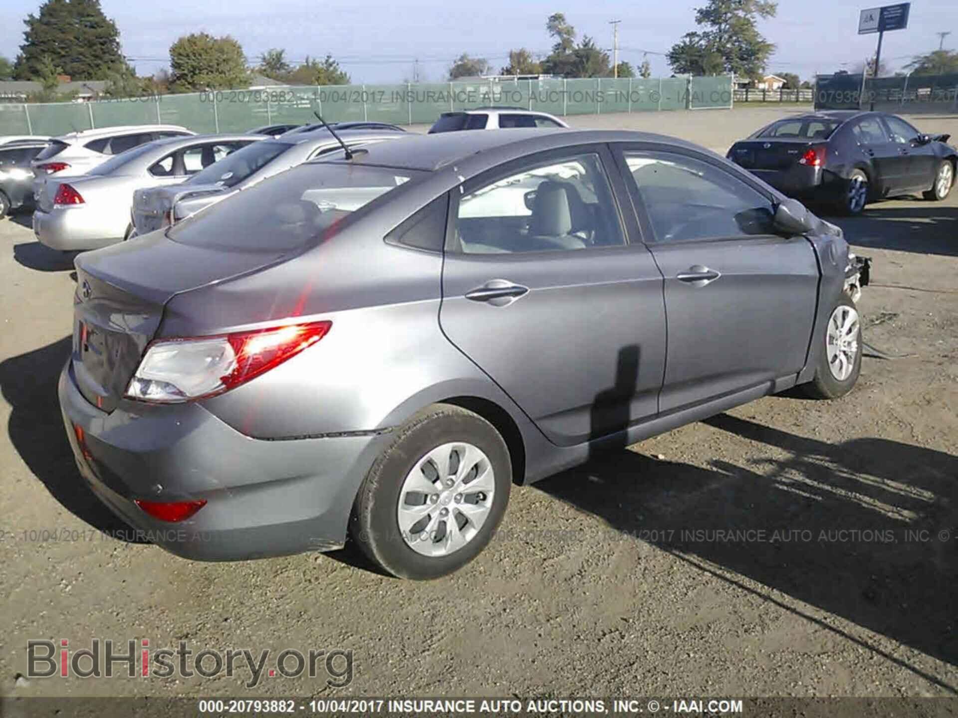 2016 Hyundai Accent - VIN: KMHCT4AEXGU072506 - Фото 4