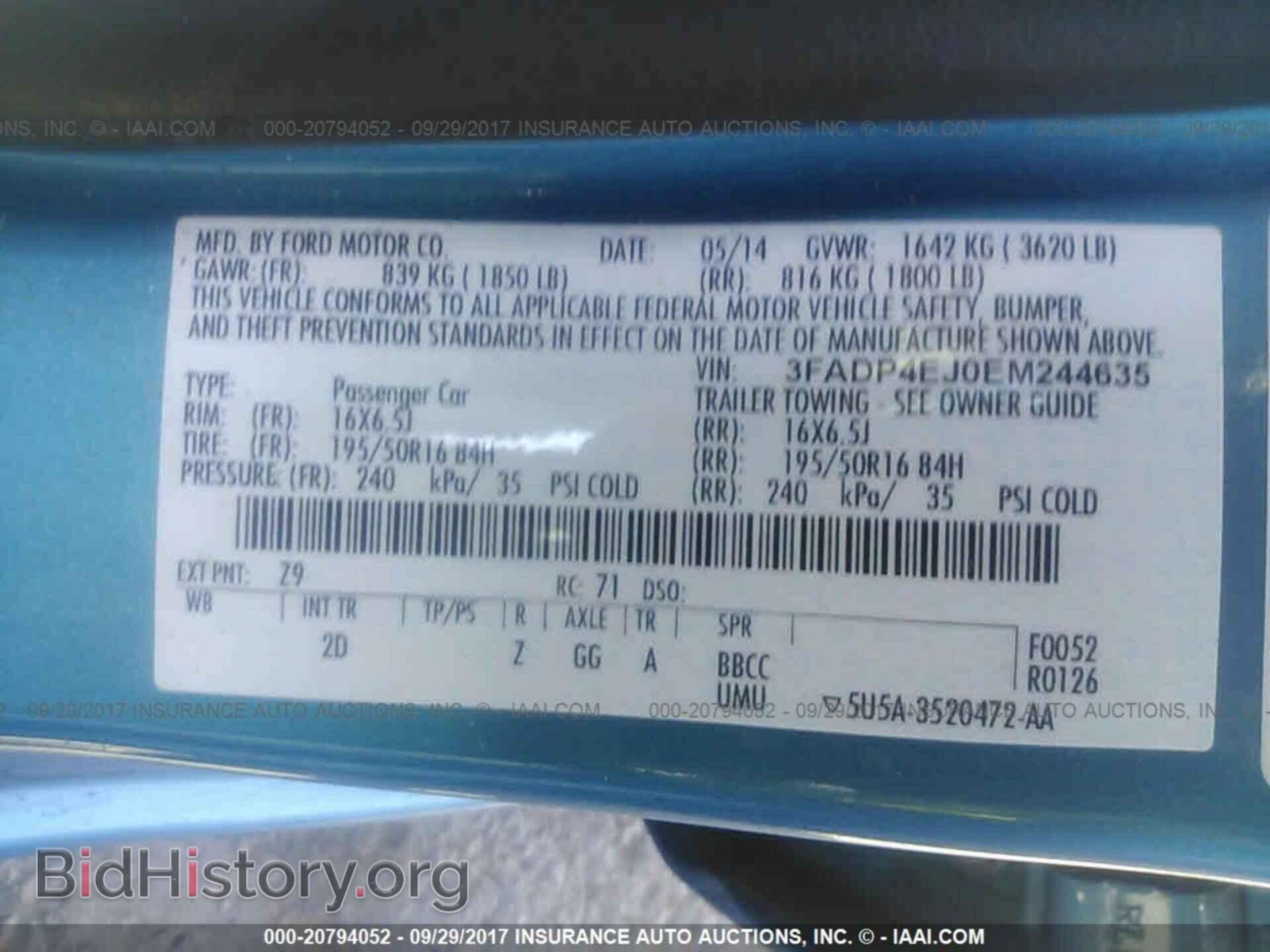 2014 Ford Fiesta - VIN: 3FADP4EJ0EM244635 - Photo 9