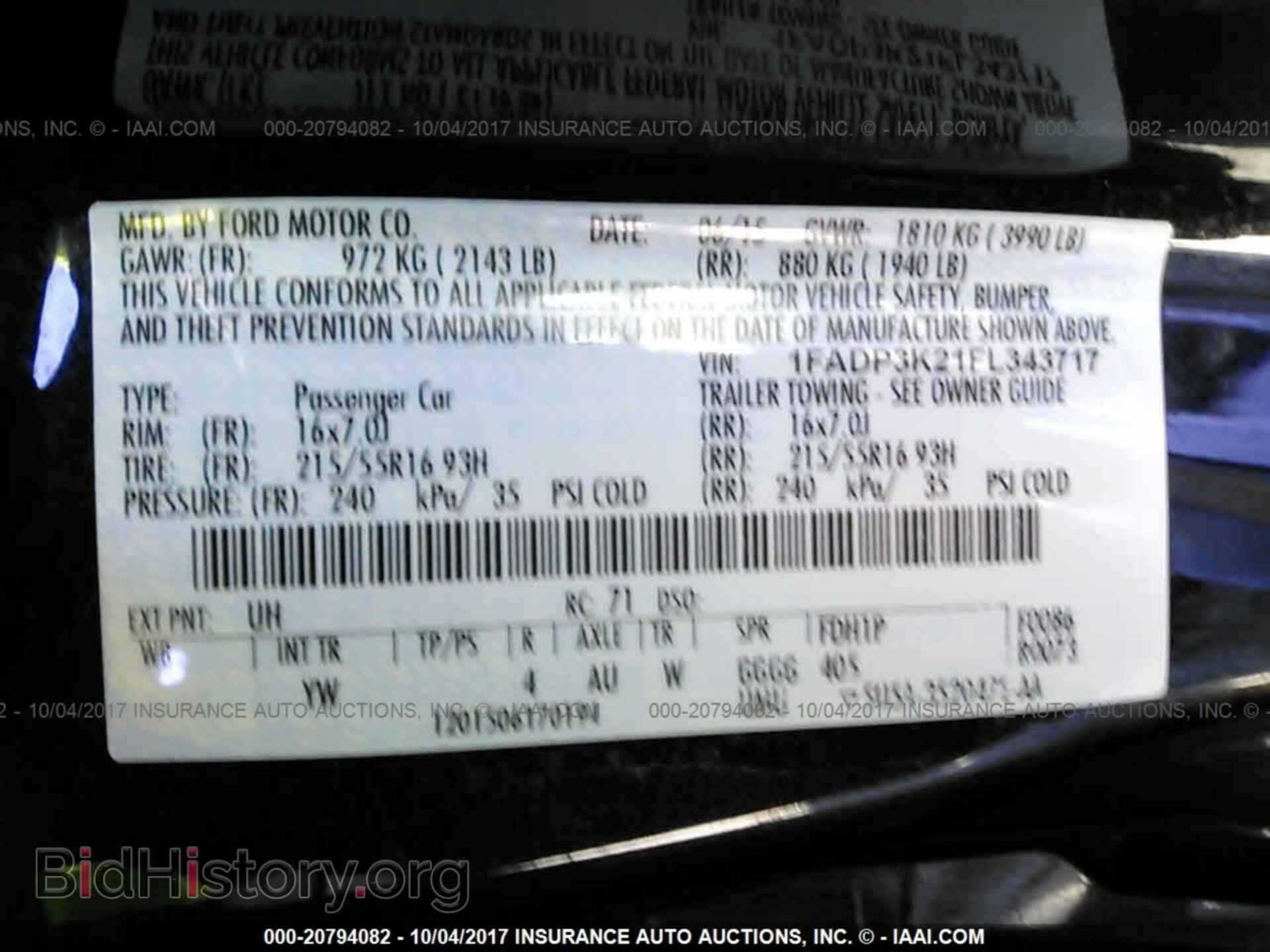 2015 Ford Focus - VIN: 1FADP3K21FL343717 - Photo 9