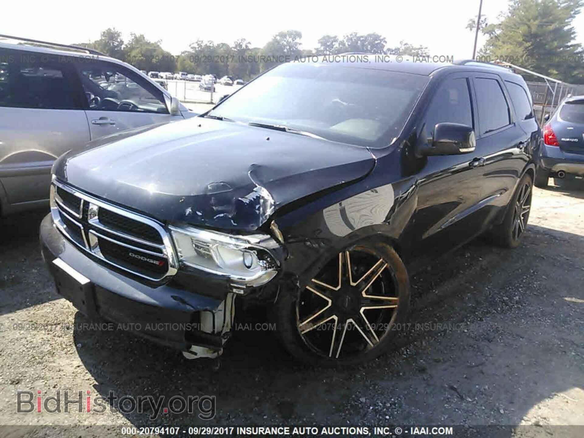 2014 Dodge Durango - VIN: 1C4RDHDG7EC481355 - Фото 2