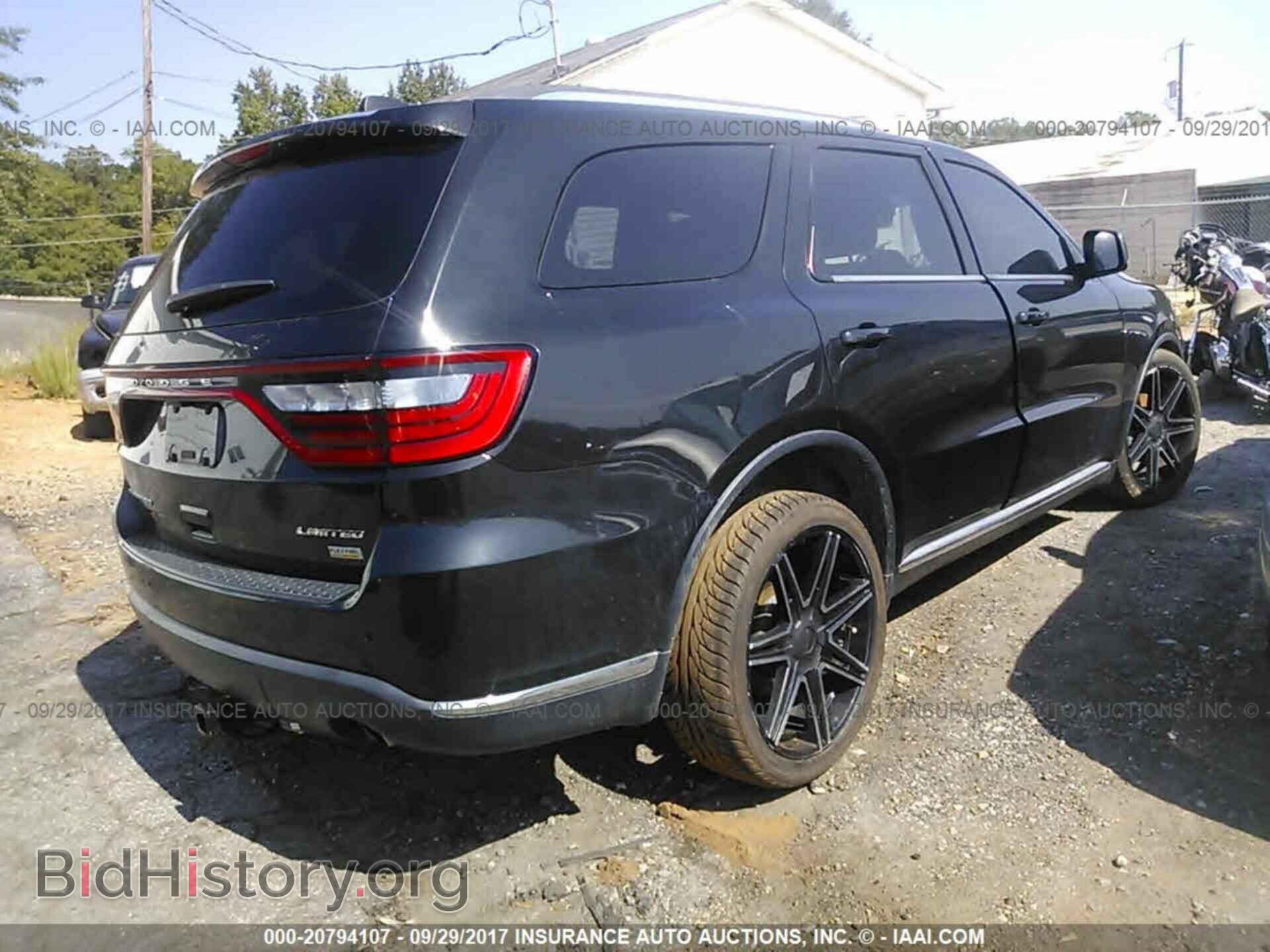 2014 Dodge Durango - VIN: 1C4RDHDG7EC481355 - Фото 4