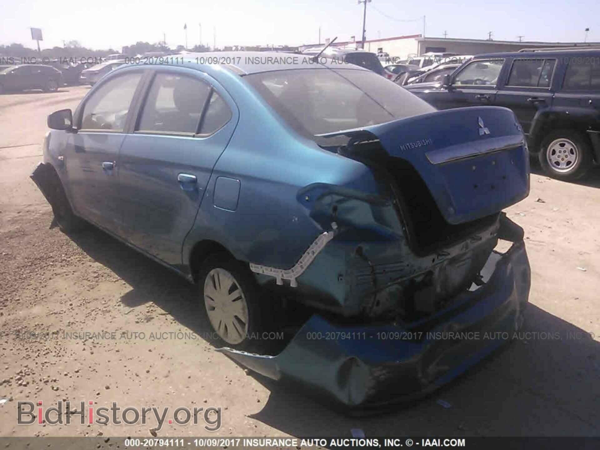 2017 Mitsubishi Mirage - VIN: ML32F3FJ0HH002016 - Фото 3