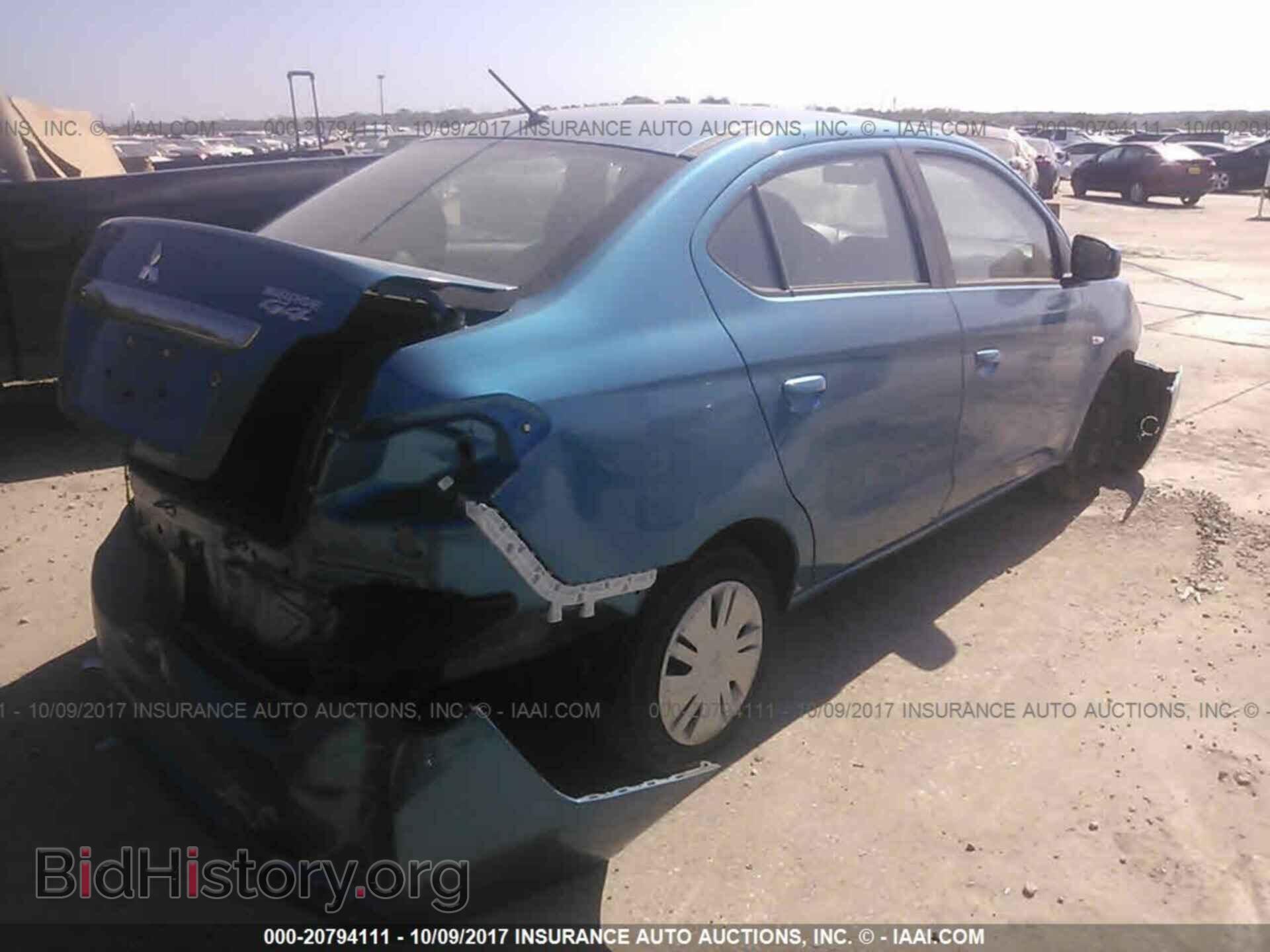 2017 Mitsubishi Mirage - VIN: ML32F3FJ0HH002016 - Фото 4