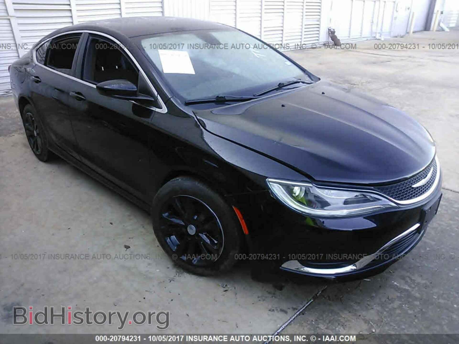 Photo 1C3CCCAB8FN738988 - Chrysler 200 2015