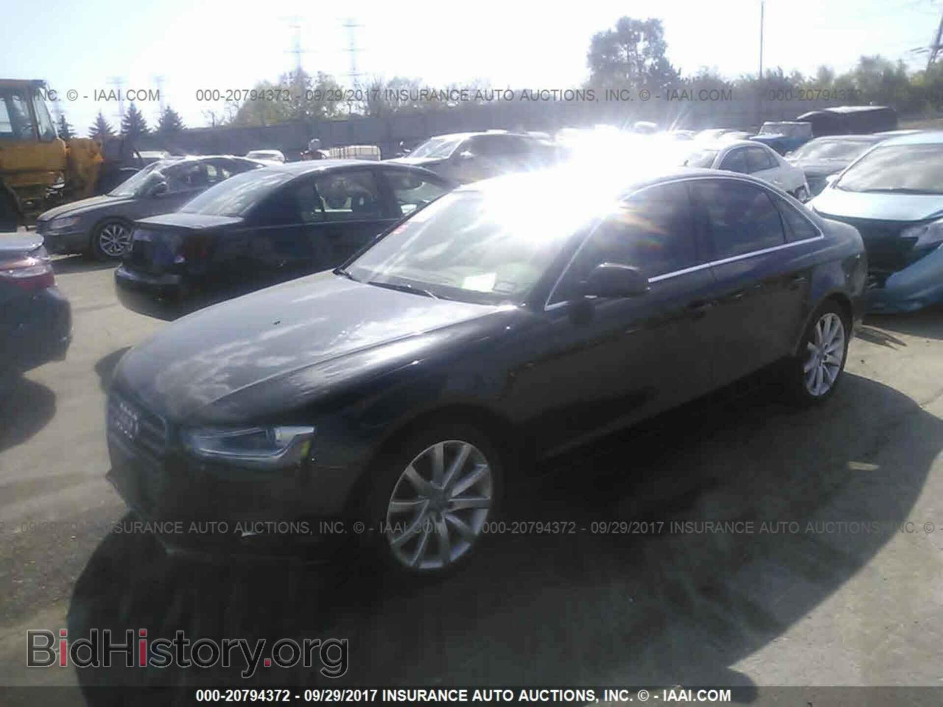 2013 Audi A4 - VIN: WAUFFAFL9DN046433 - Фото 2