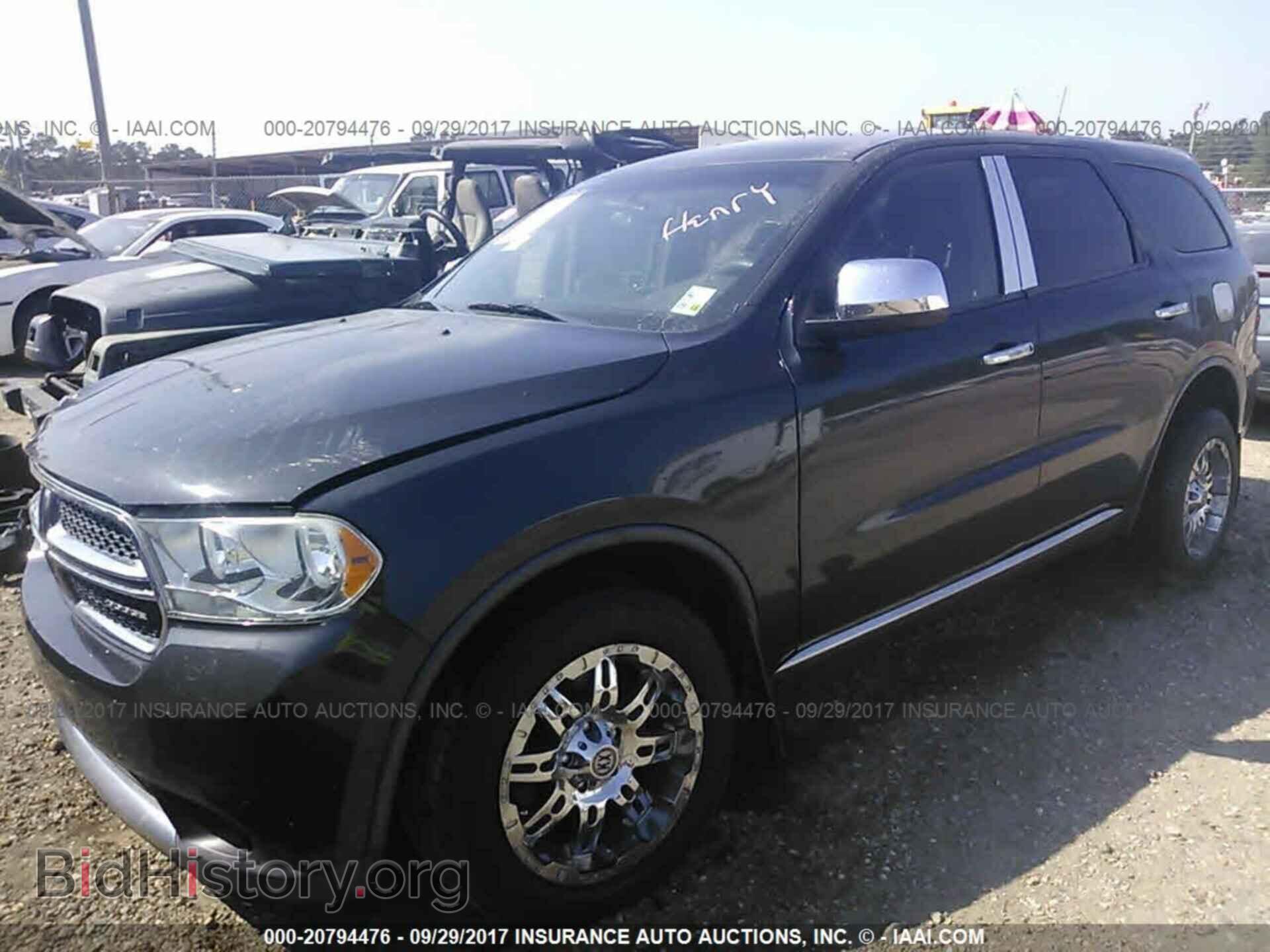 2011 Dodge Durango - VIN: 1D4RE2GG5BC691585 - Фото 2