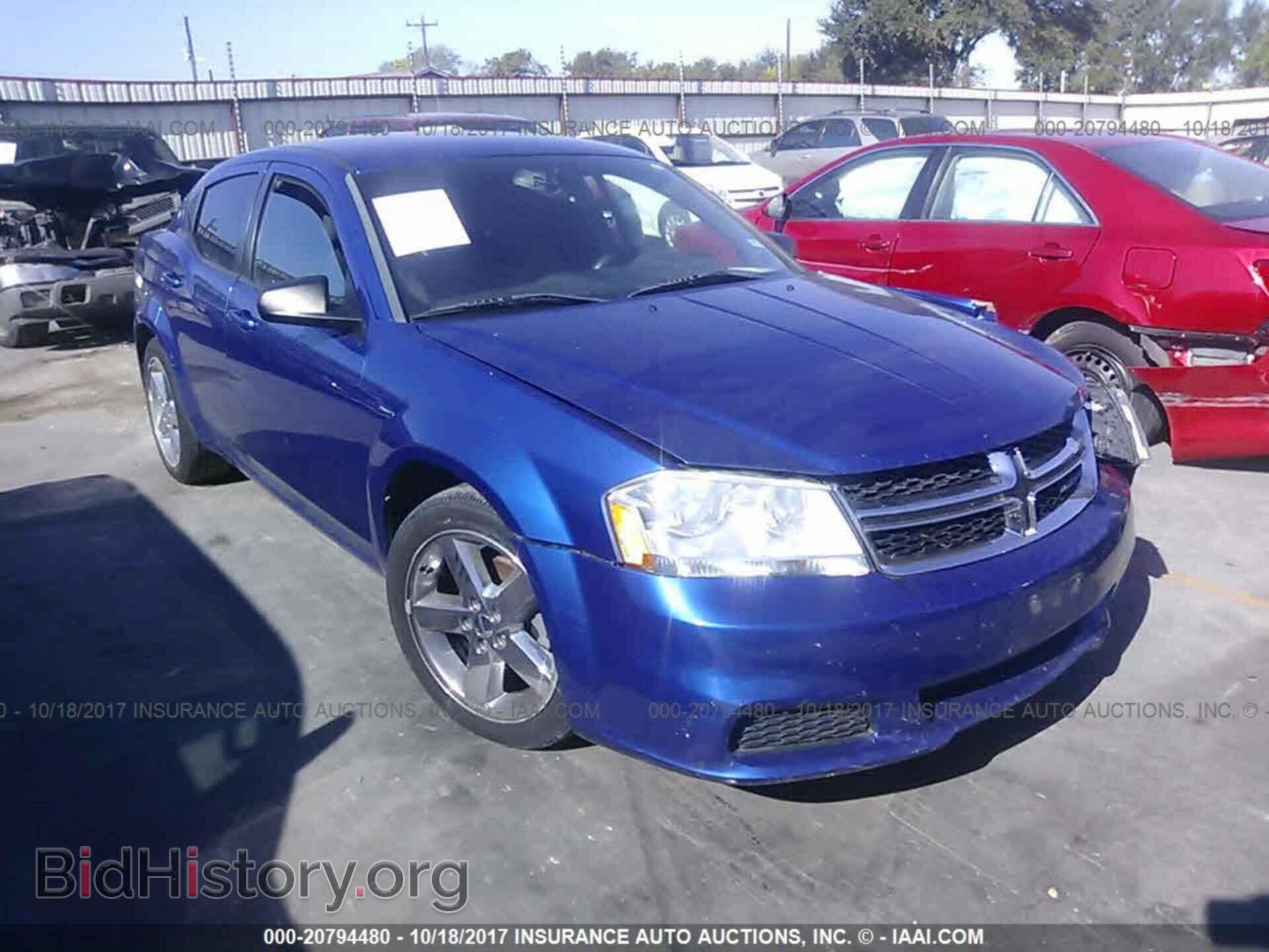 Photo 1C3CDZAB5DN504174 - Dodge Avenger 2013