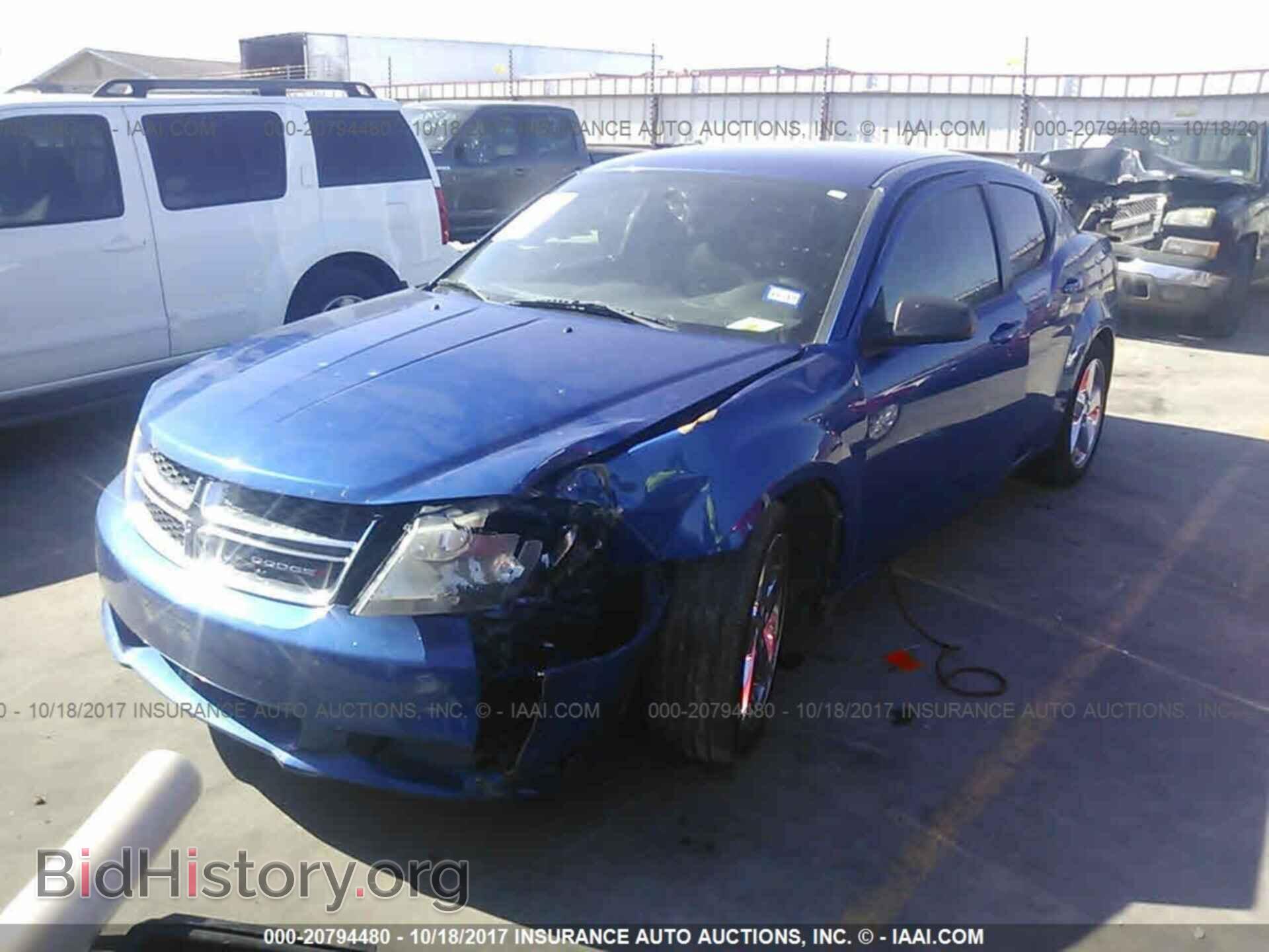 2013 Dodge Avenger - VIN: 1C3CDZAB5DN504174 - Photo 2