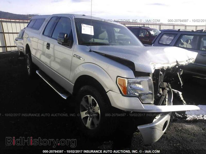 2013 Ford F150 (VIN 1FTFX1EF8DFD42033) — фото 1 из 10, IAAI, повреждение: передняя часть