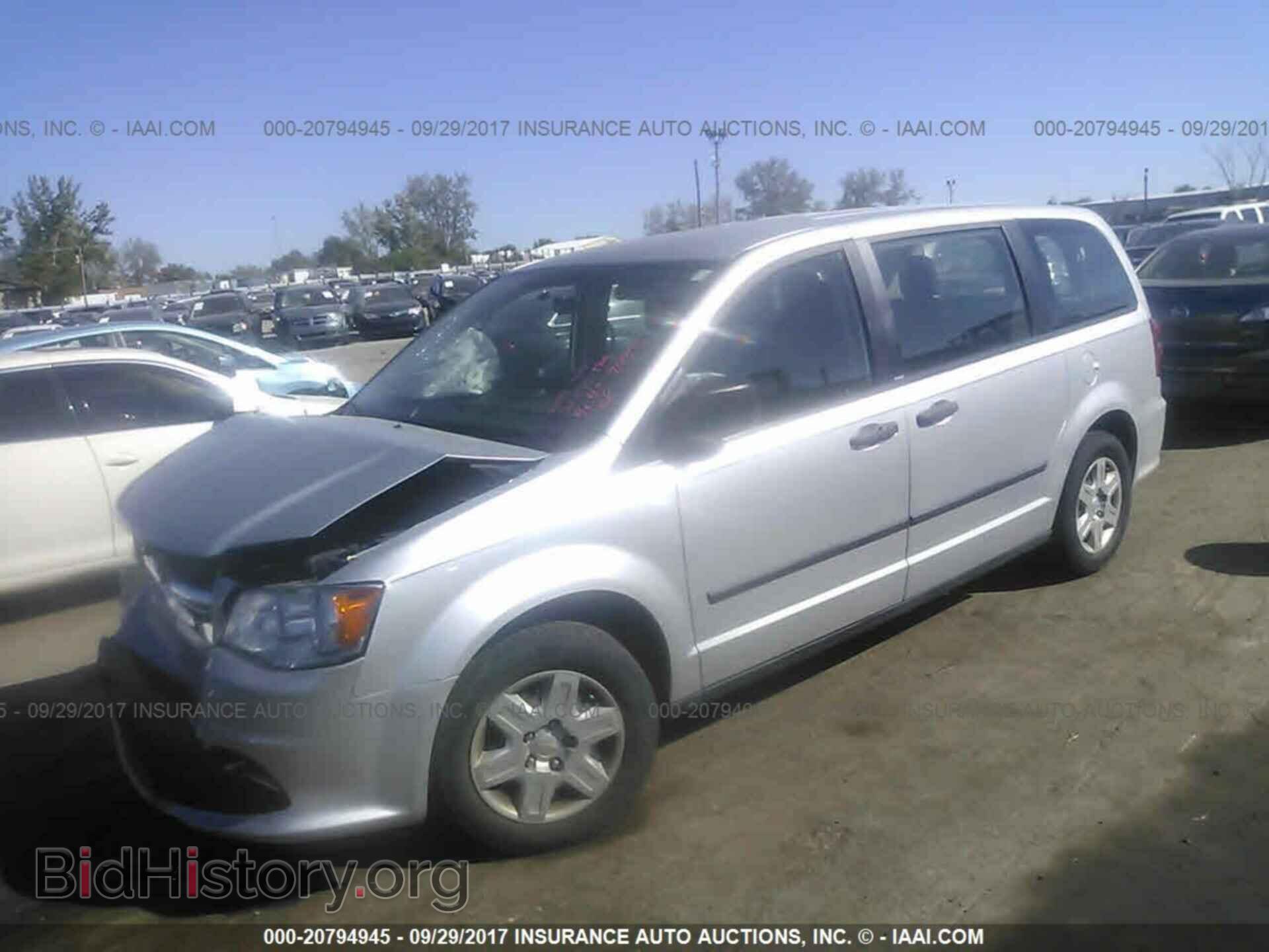 2012 Dodge Grand caravan - VIN: 2C4RDGBG9CR308549 - Фото 2