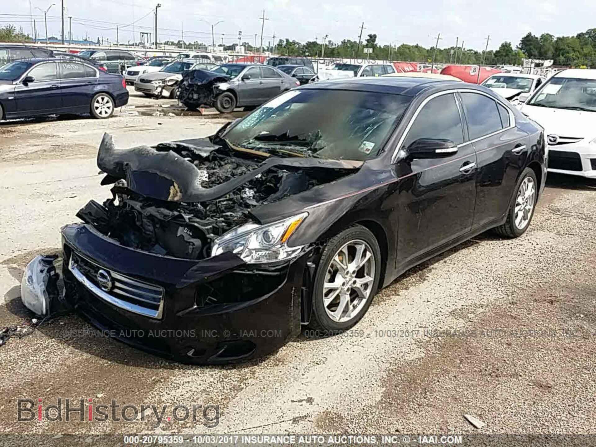 2014 Nissan Maxima - VIN: 1N4AA5AP9EC464748 - Фото 2