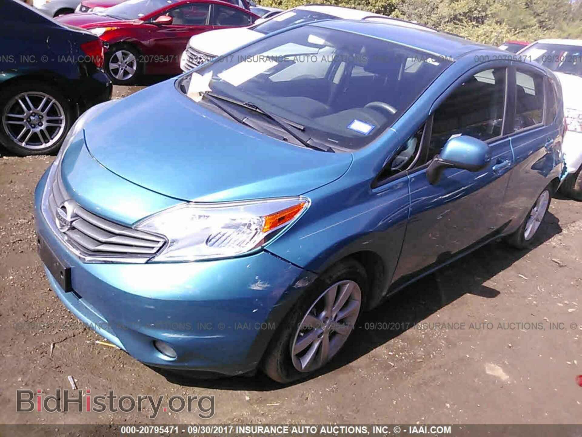 2014 Nissan Versa note - VIN: 3N1CE2CP6EL374645 - Фото 2