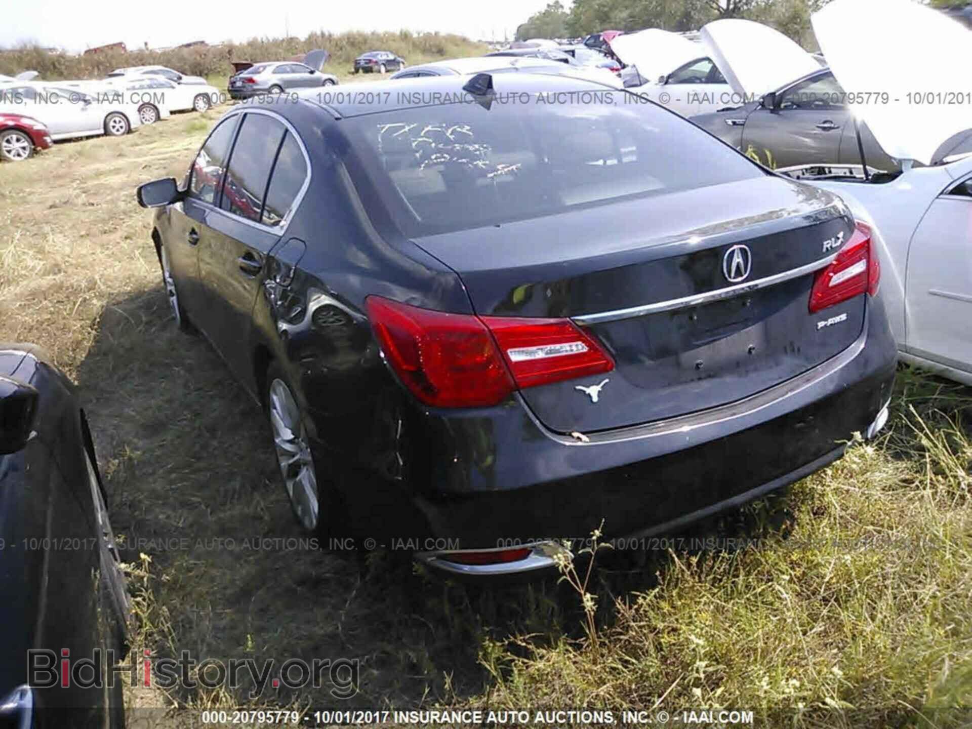 2014 Acura Rlx - VIN: JH4KC1F59EC006215 - Фото 3
