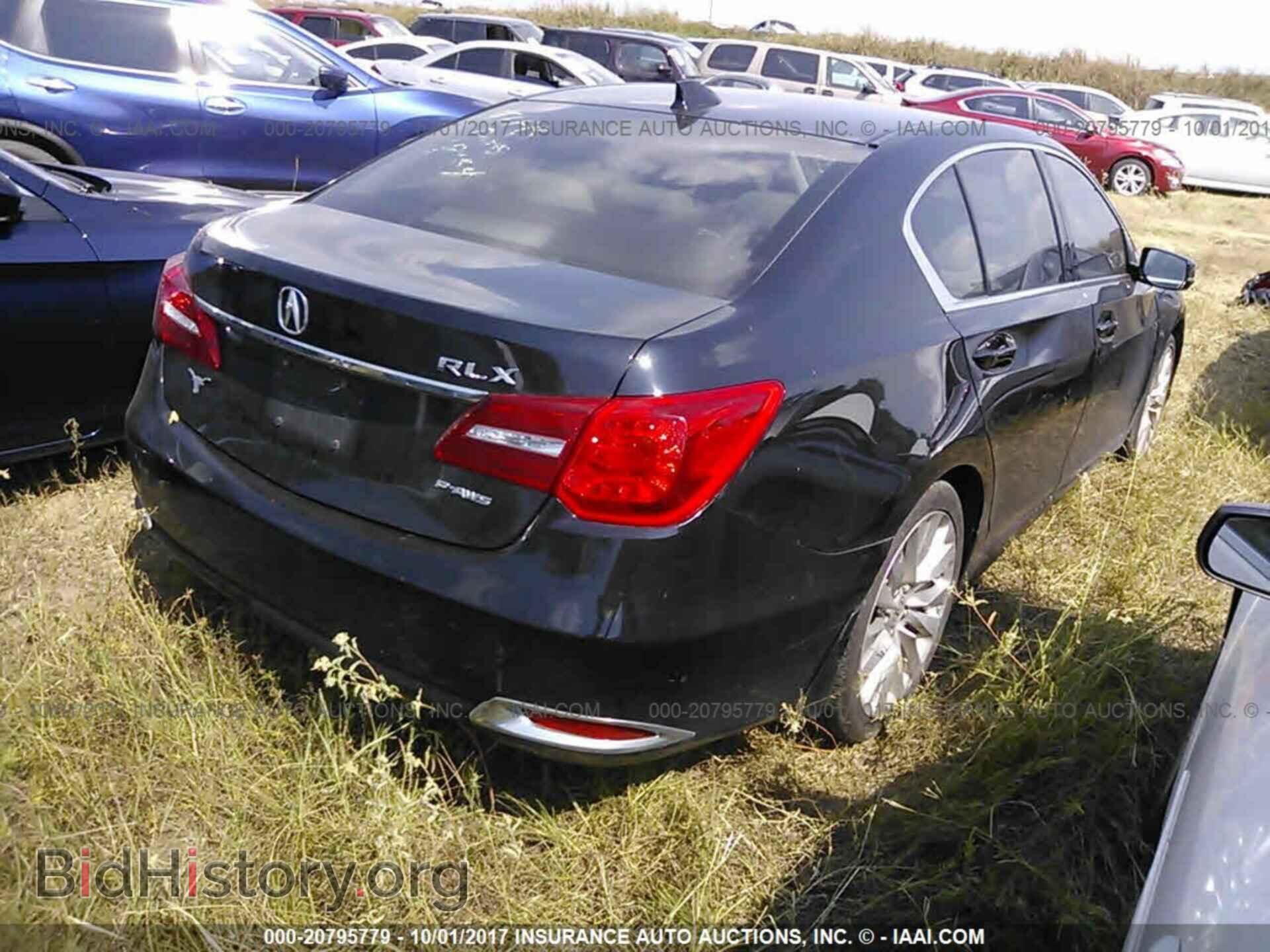 2014 Acura Rlx - VIN: JH4KC1F59EC006215 - Фото 4