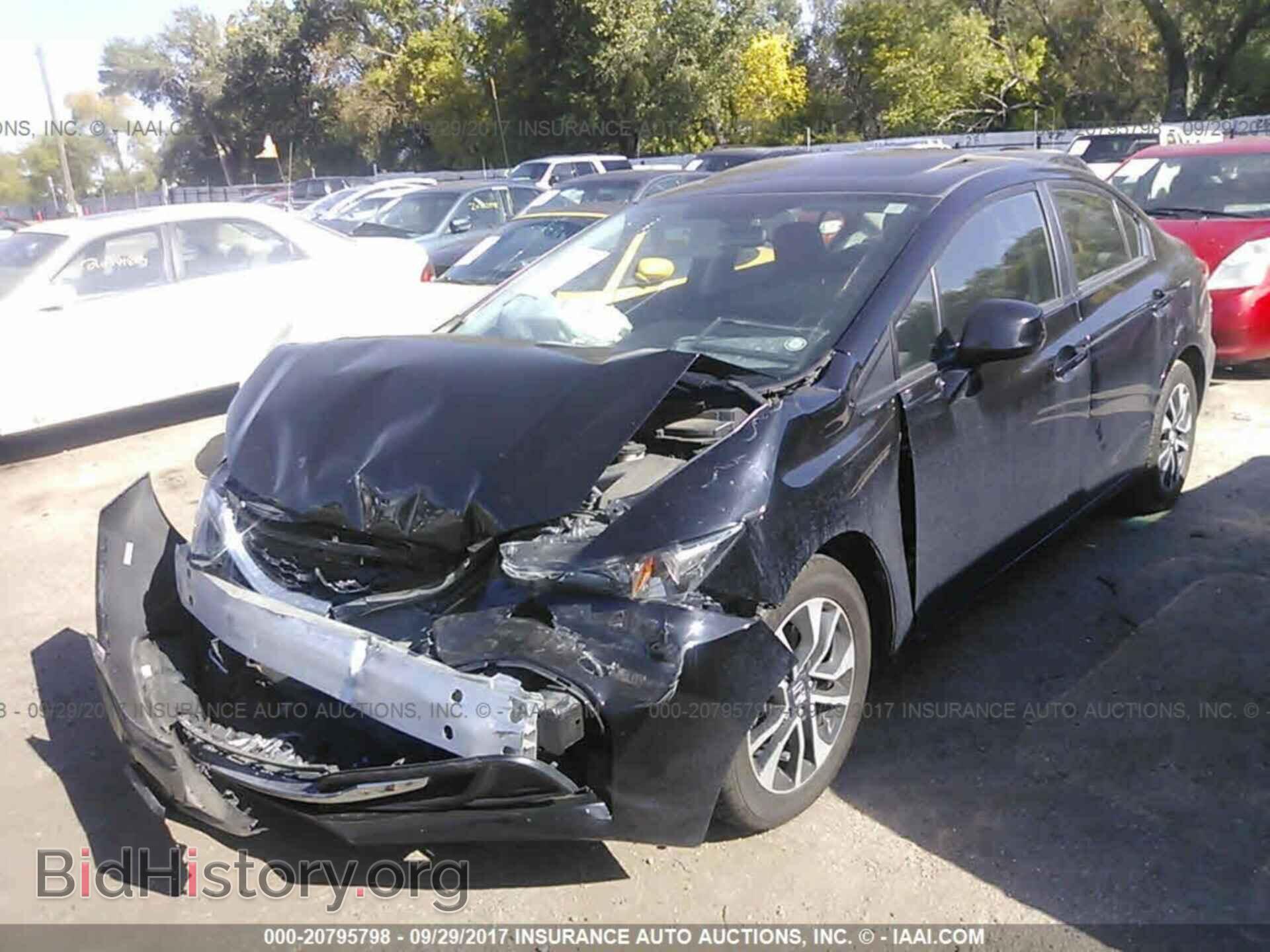 2013 Honda Civic - VIN: 19XFB2F89DE262352 - Фото 2
