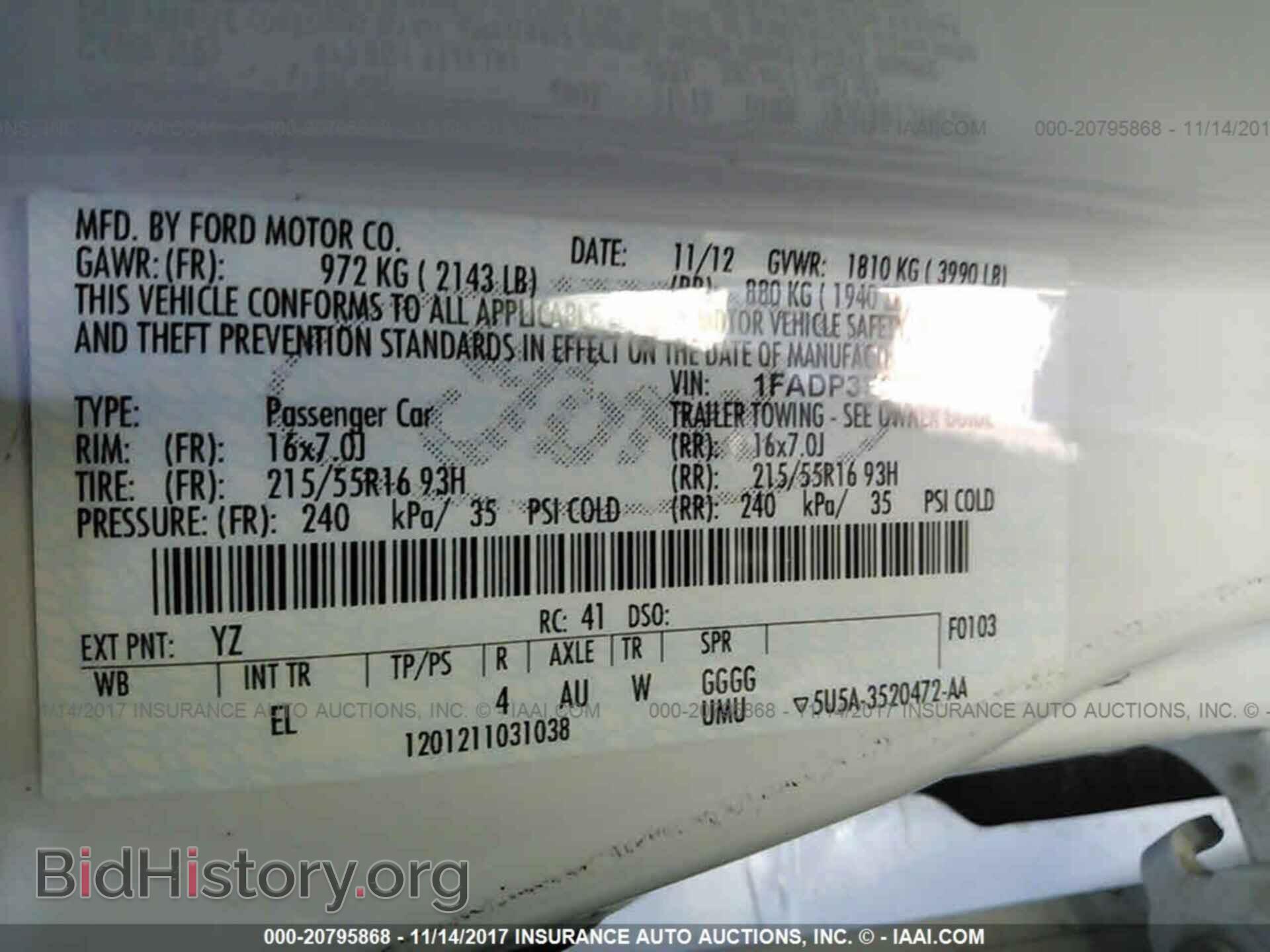 2013 Ford Focus - VIN: 1FADP3F27DL191045 - Фото 9