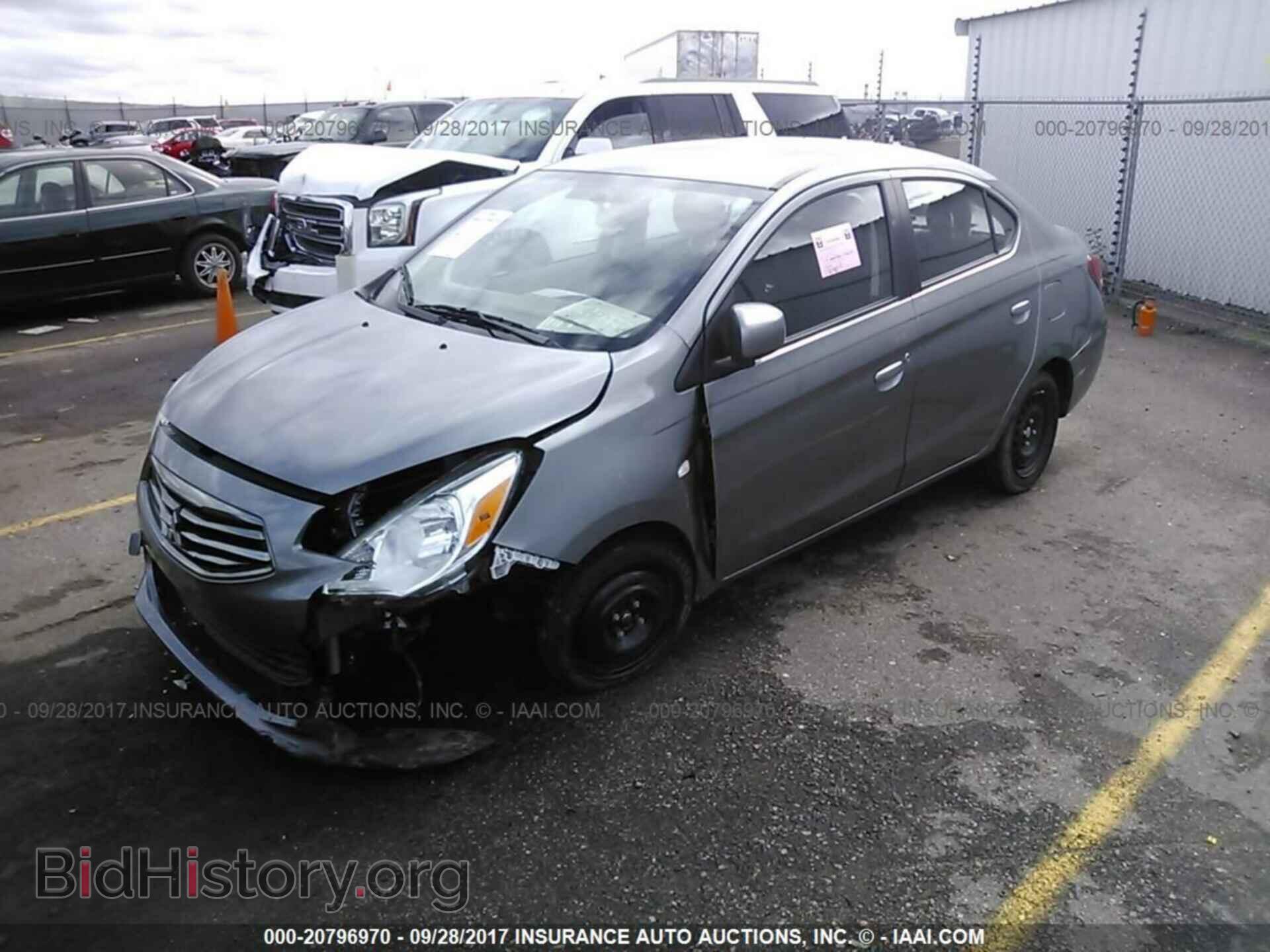 2017 Mitsubishi Mirage - VIN: ML32F3FJ2HH002437 - Фото 2