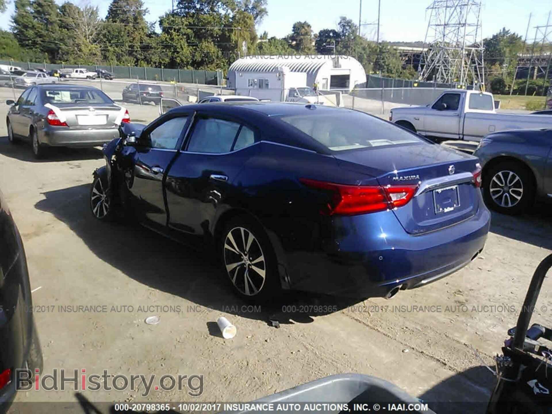 2017 Nissan Maxima - VIN: 1N4AA6APXHC434281 - Фото 3