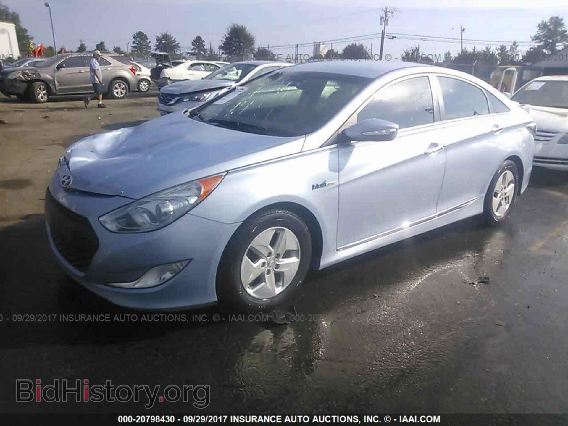 2012 Hyundai Sonata - VIN: KMHEC4A47CA031746 - Фото 2