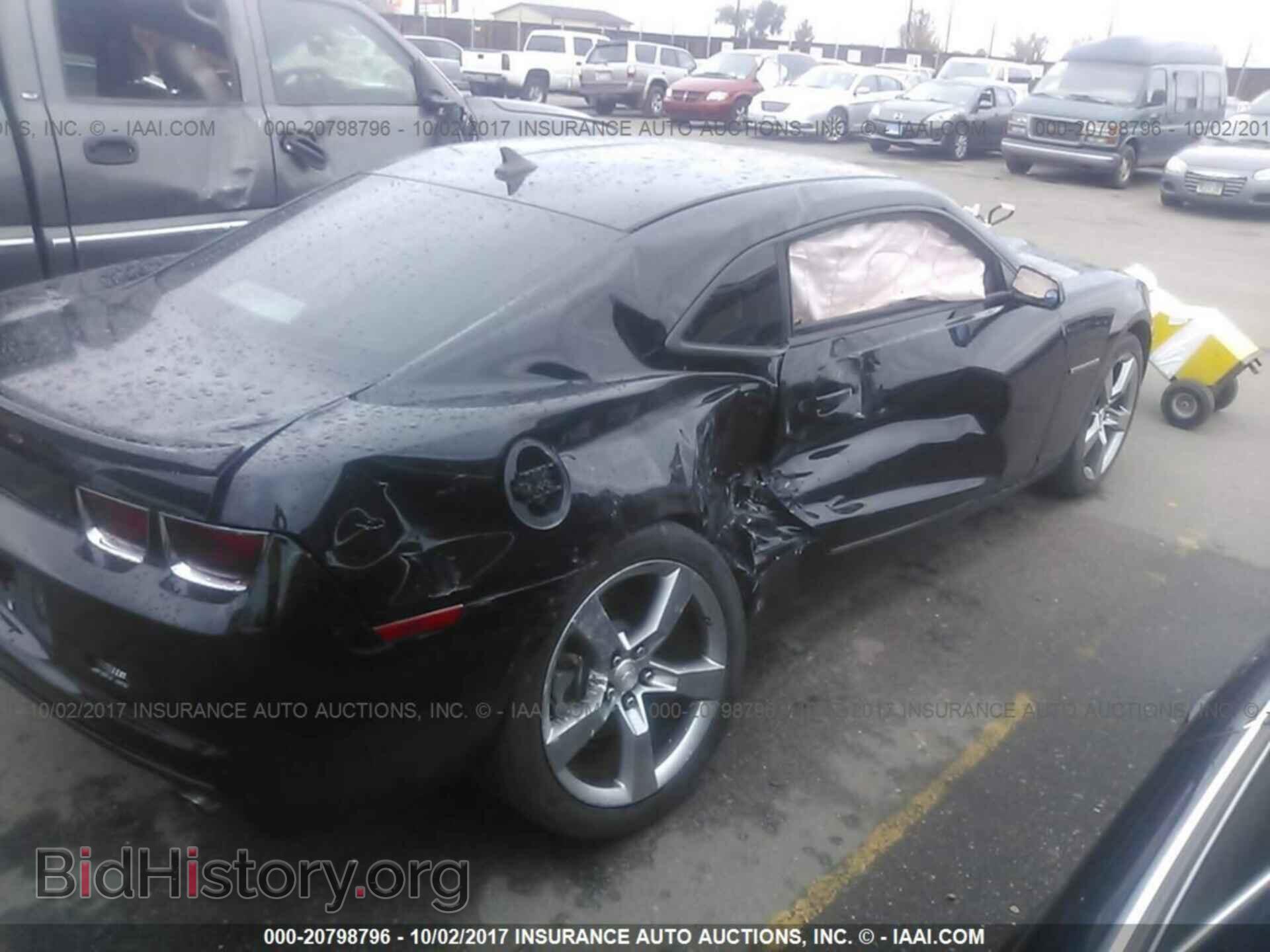 2012 Chevrolet Camaro - VIN: 2G1FE1E37C9108445 - Фото 4