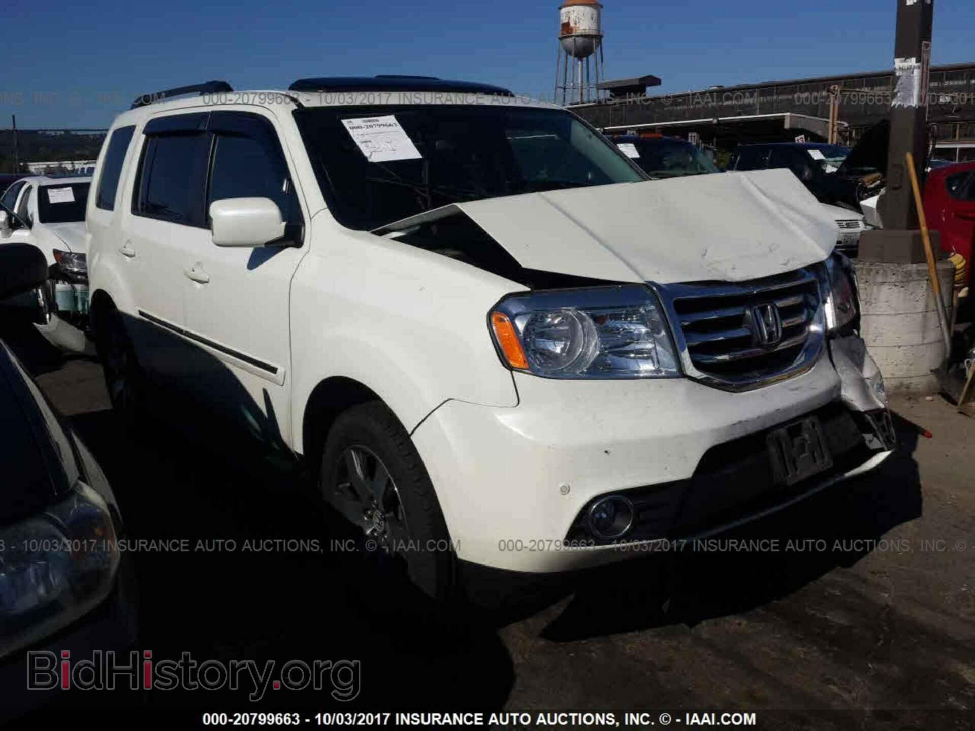 Photo 5FNYF4H92DB009124 - Honda Pilot 2013
