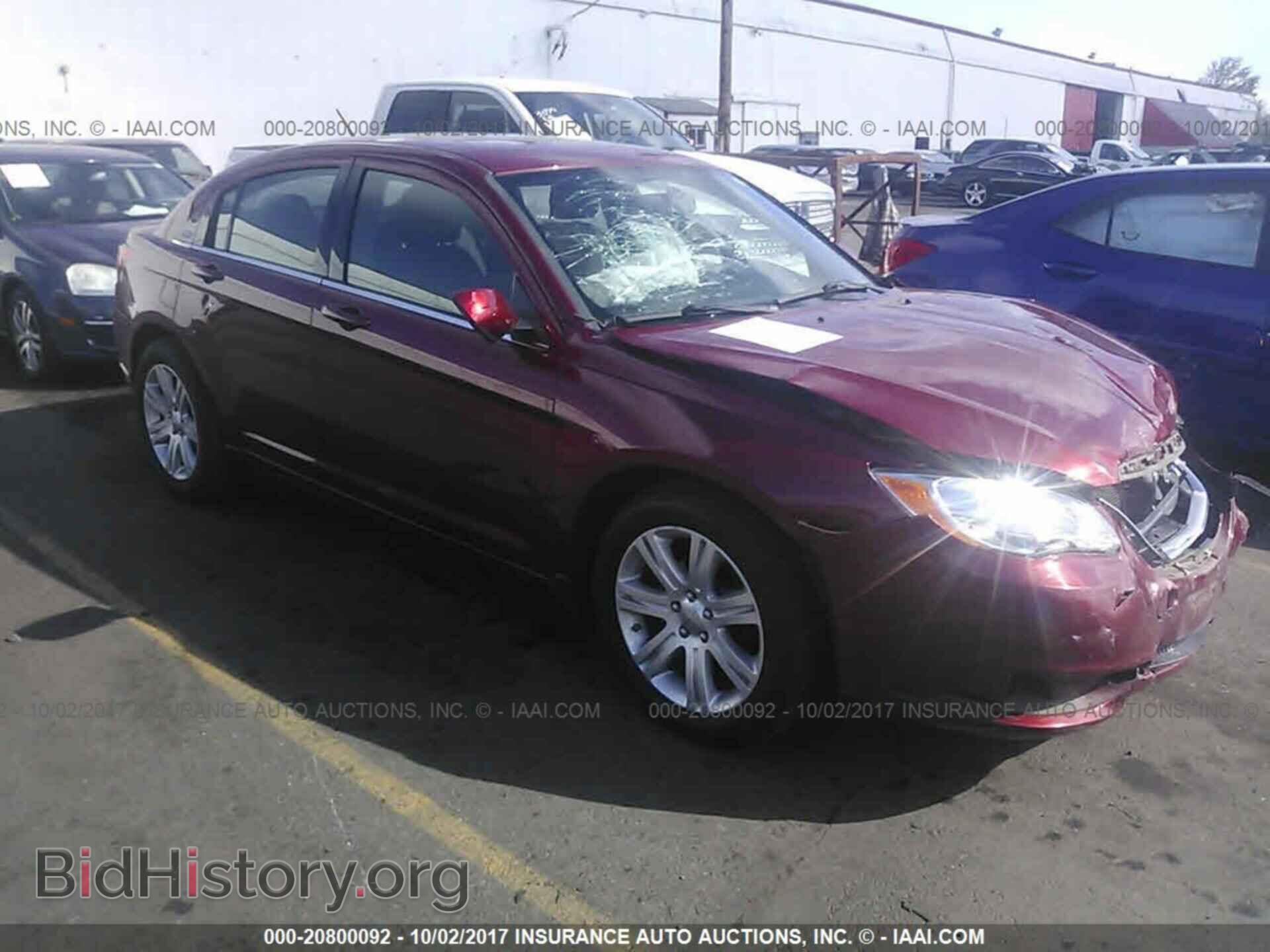Фотография 1C3CCBBB1DN539111 - Chrysler 200 2013