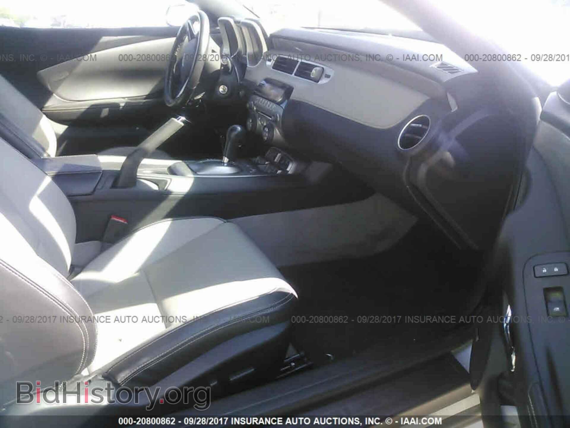 2012 Chevrolet Camaro - VIN: 2G1FC3D39C9191010 - Фото 5