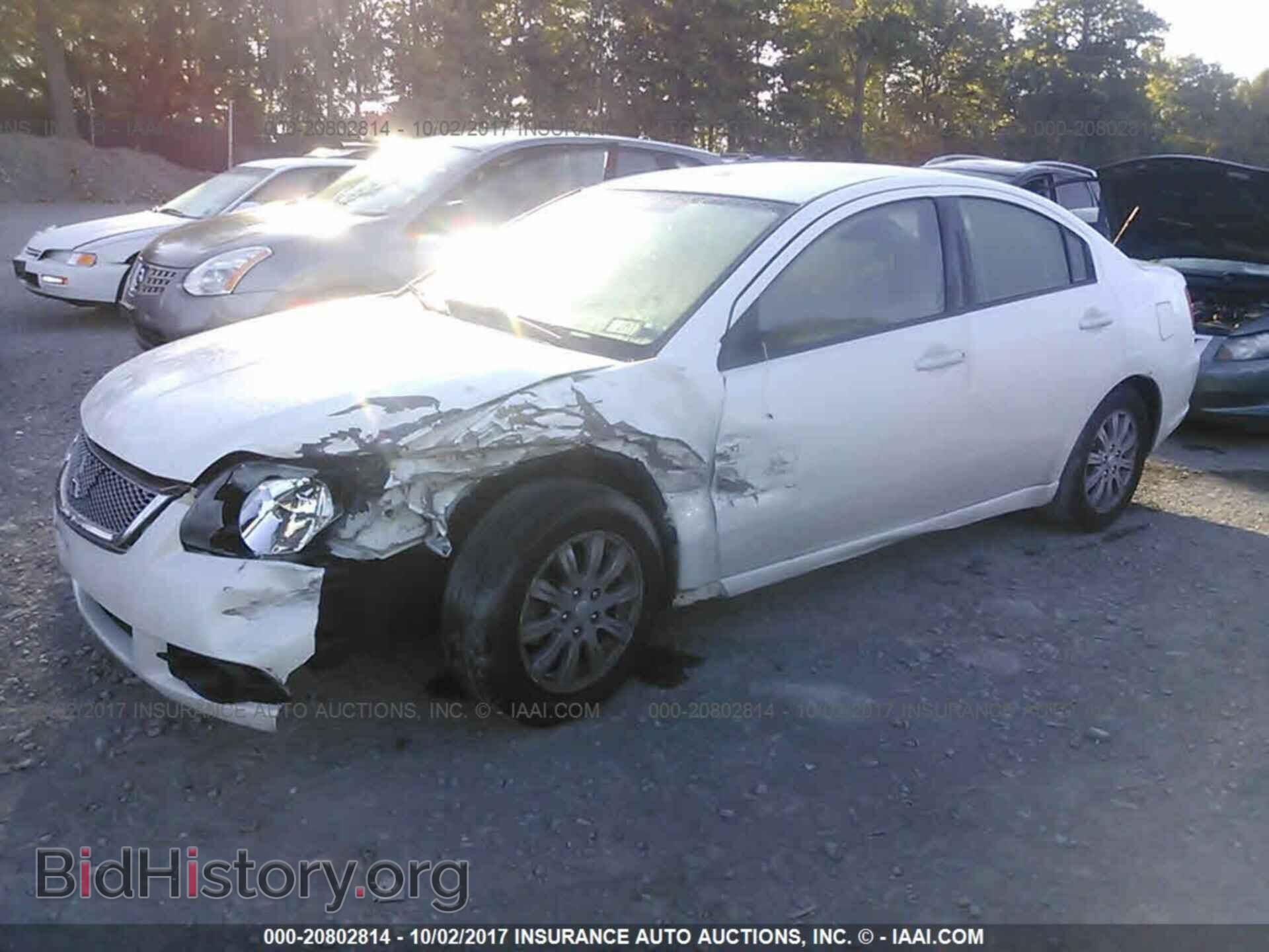 2011 Mitsubishi Galant - VIN: 4A32B2FFXBE007762 - Фото 2
