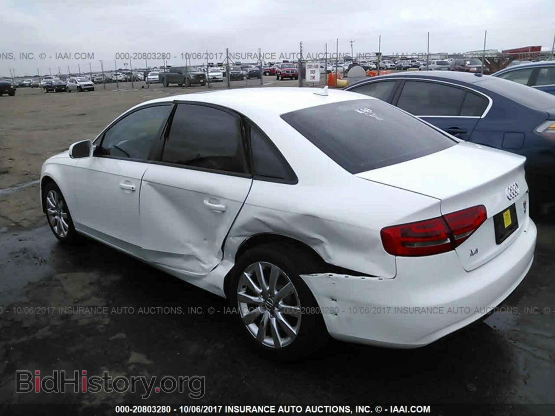 2014 Audi A4 - VIN: WAUAFAFL7EA058390 - Фото 3