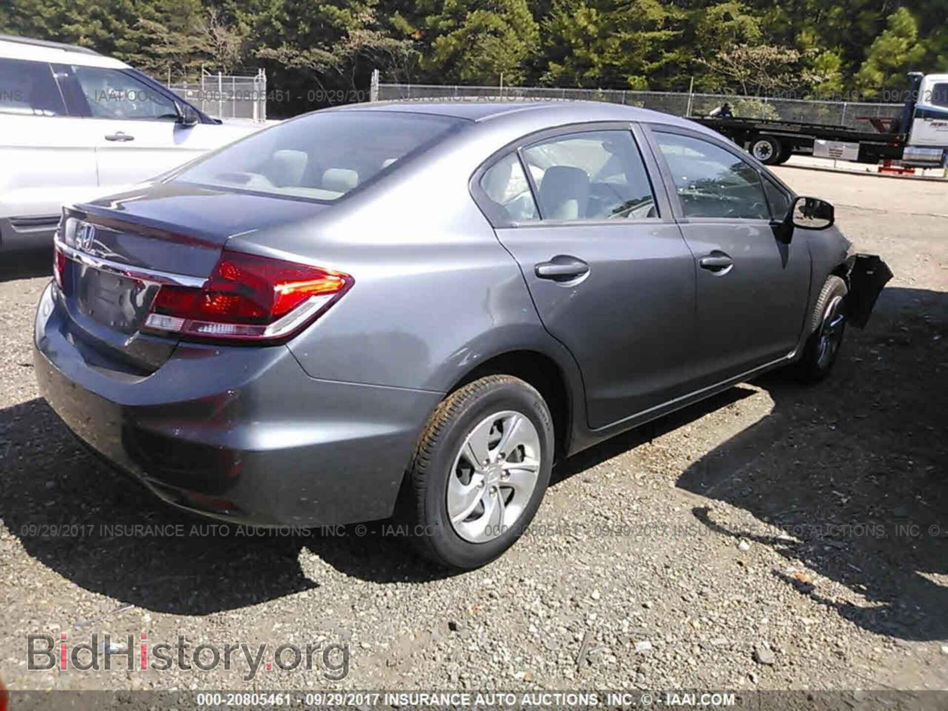 2013 Honda Civic - VIN: 19XFB2F51DE042595 - Фото 4