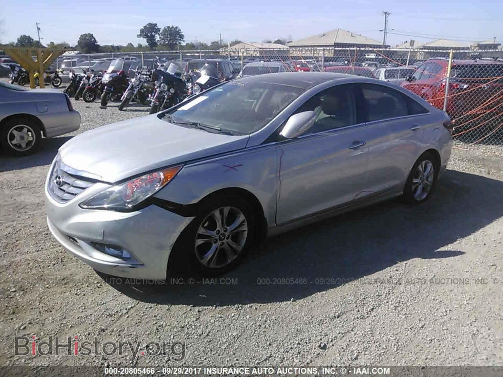 2012 Hyundai Sonata - VIN: 5NPEC4AC2CH349827 - Фото 2