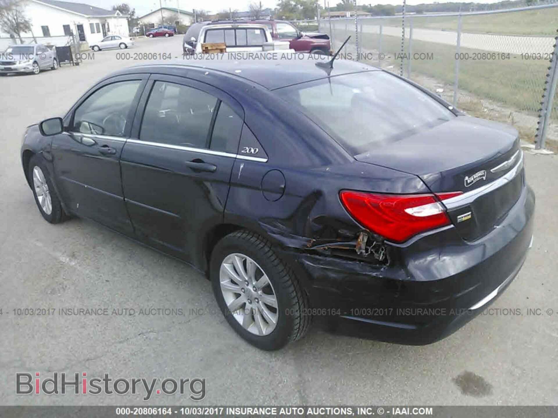 2012 Chrysler 200 - VIN: 1C3CCBBG5CN289737 - Photo 3