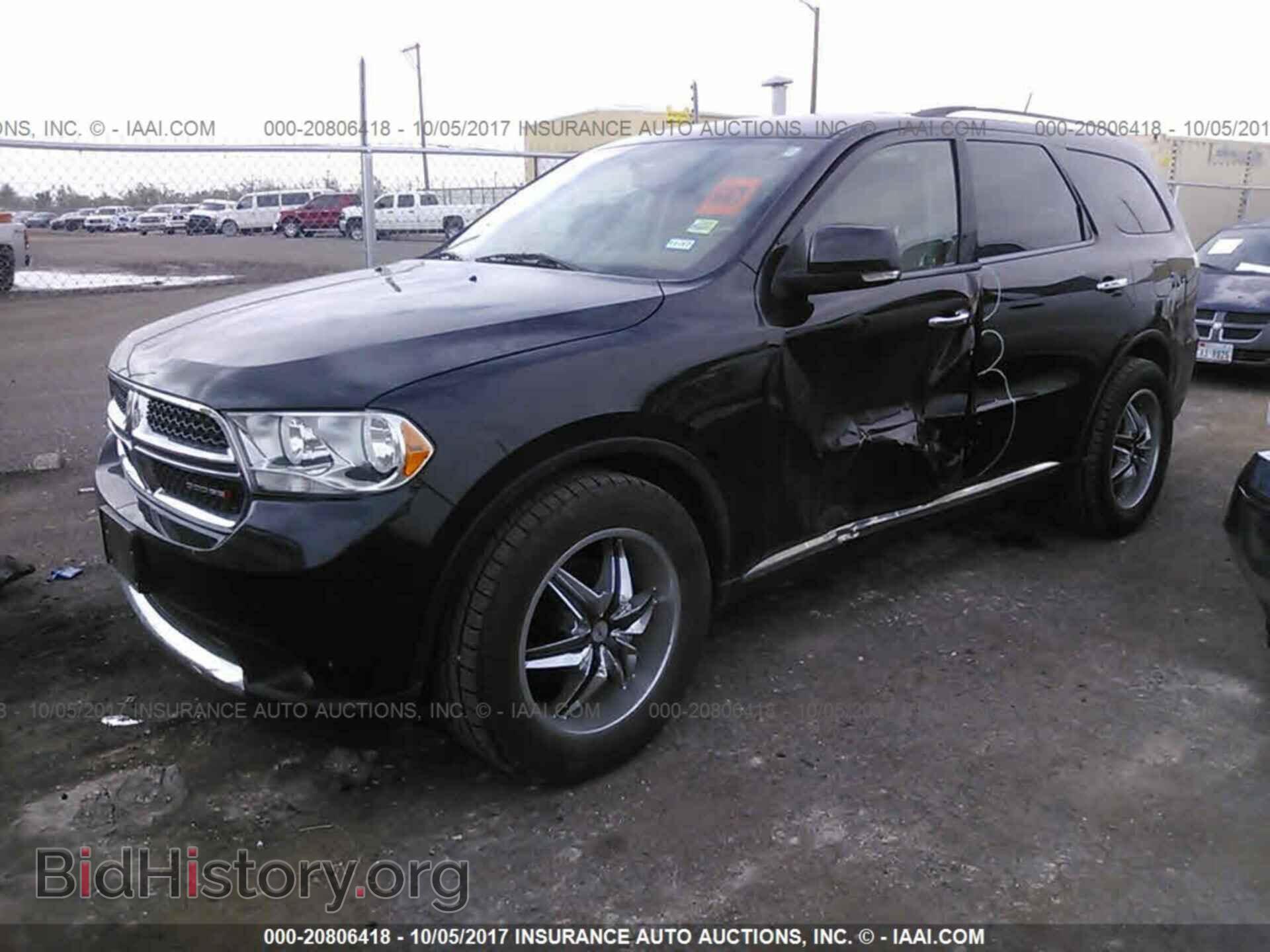 2013 Dodge Durango - VIN: 1C4RDHDG9DC616947 - Фото 2