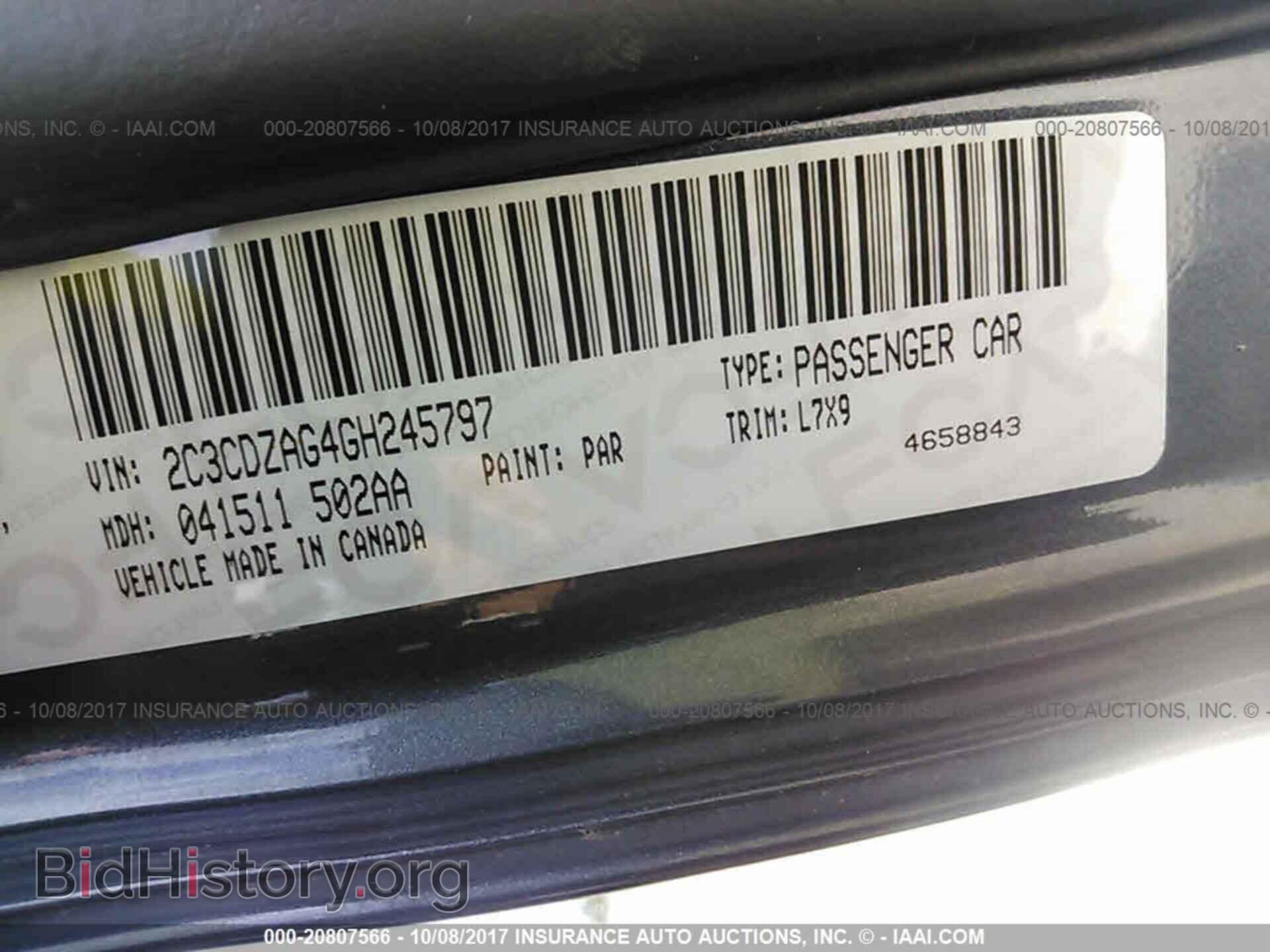 2016 Dodge Challenger - VIN: 2C3CDZAG4GH245797 - Photo 9