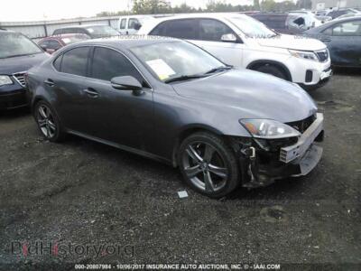 2012 Lexus IS, gray — VIN JTHBF5C22C5159481, IAAI