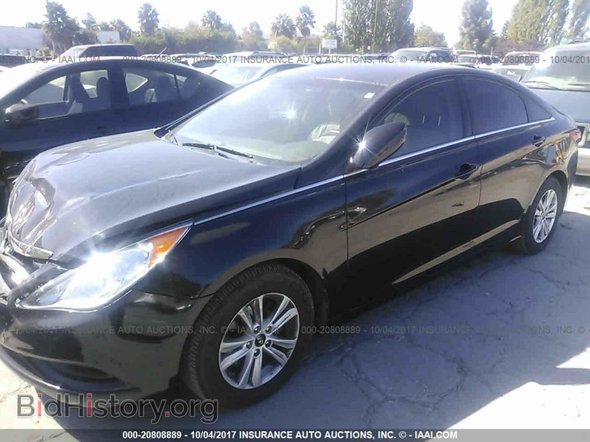 2012 Hyundai Sonata - VIN: 5NPEB4AC4CH334278 - Фото 2