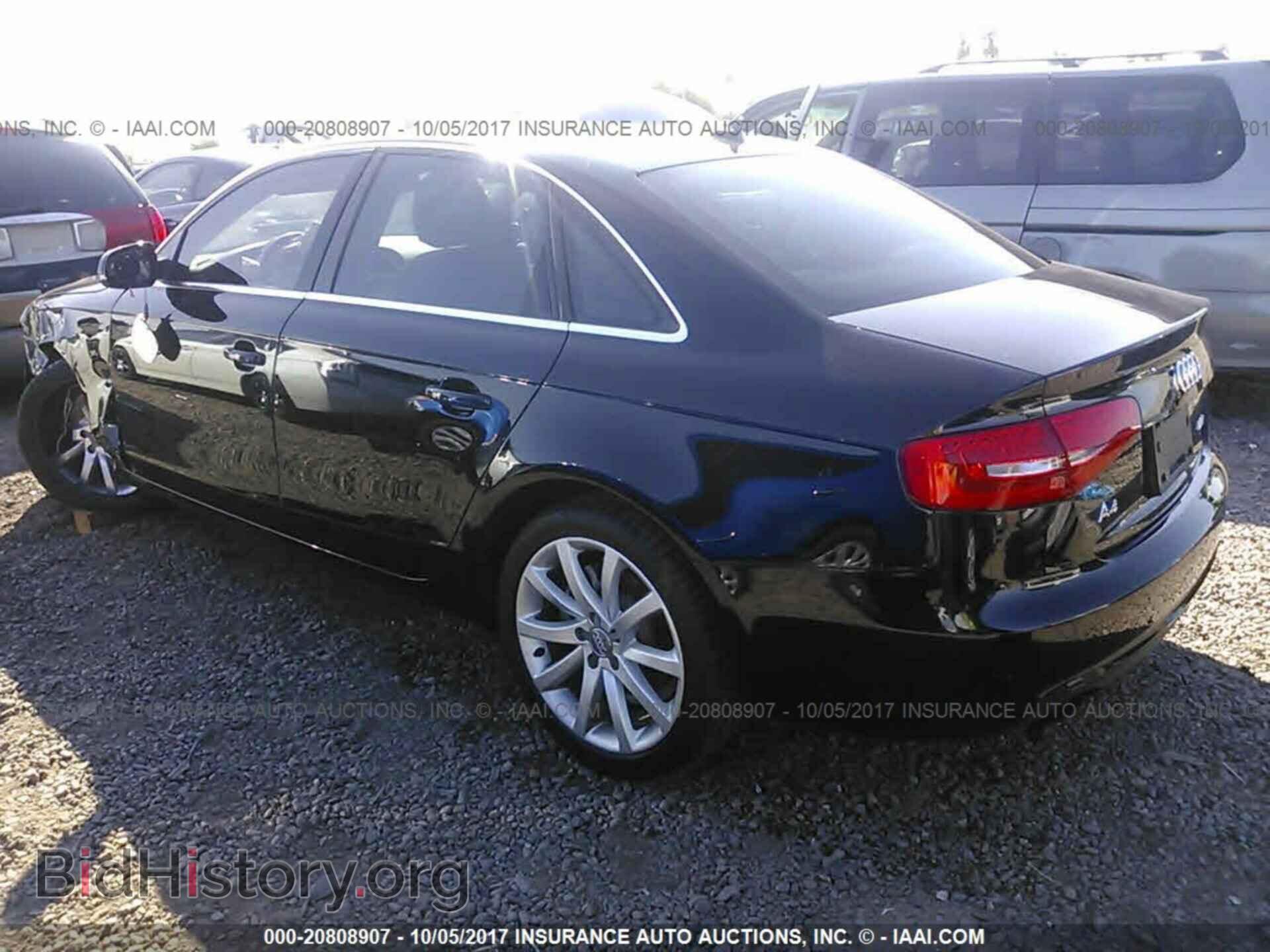 2013 Audi A4 - VIN: WAUEFAFLXDN035355 - Фото 3