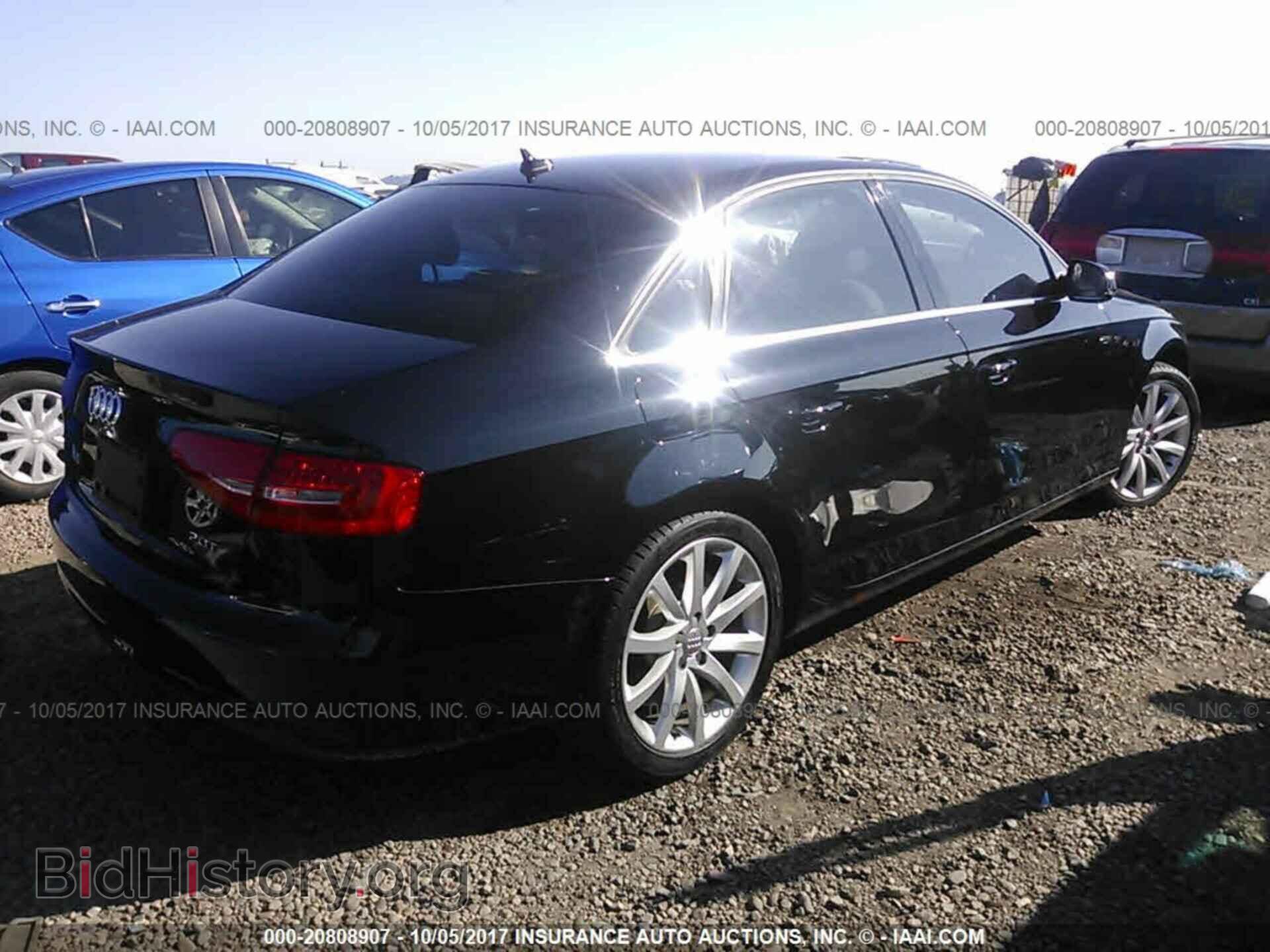 2013 Audi A4 - VIN: WAUEFAFLXDN035355 - Фото 4