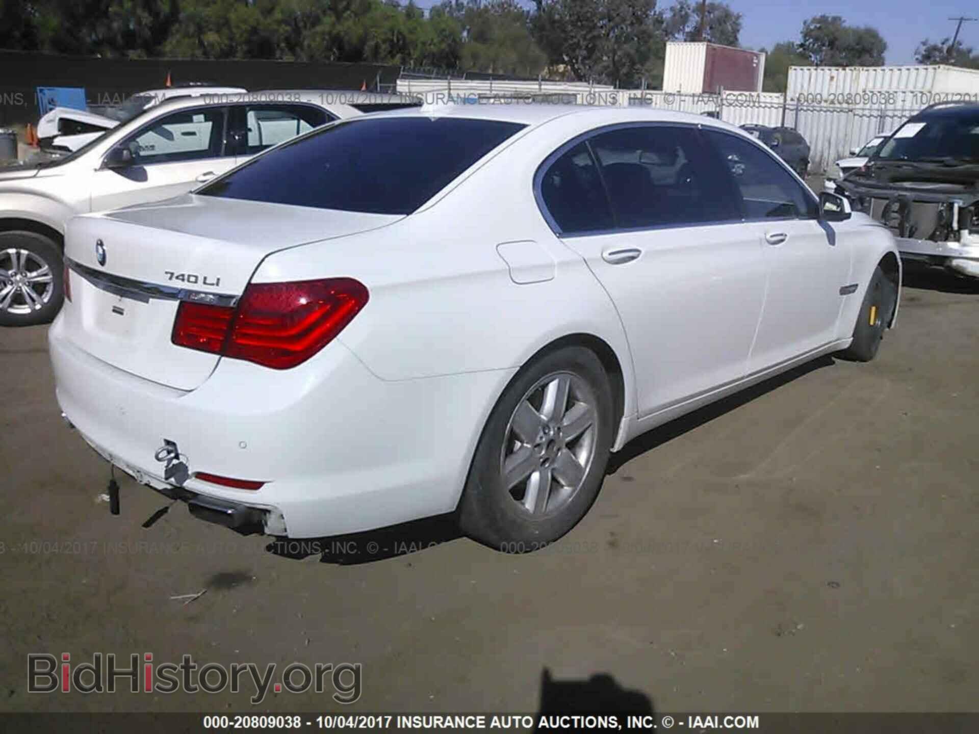 2012 Bmw 740 - VIN: WBAKB4C54CC575381 - Фото 4