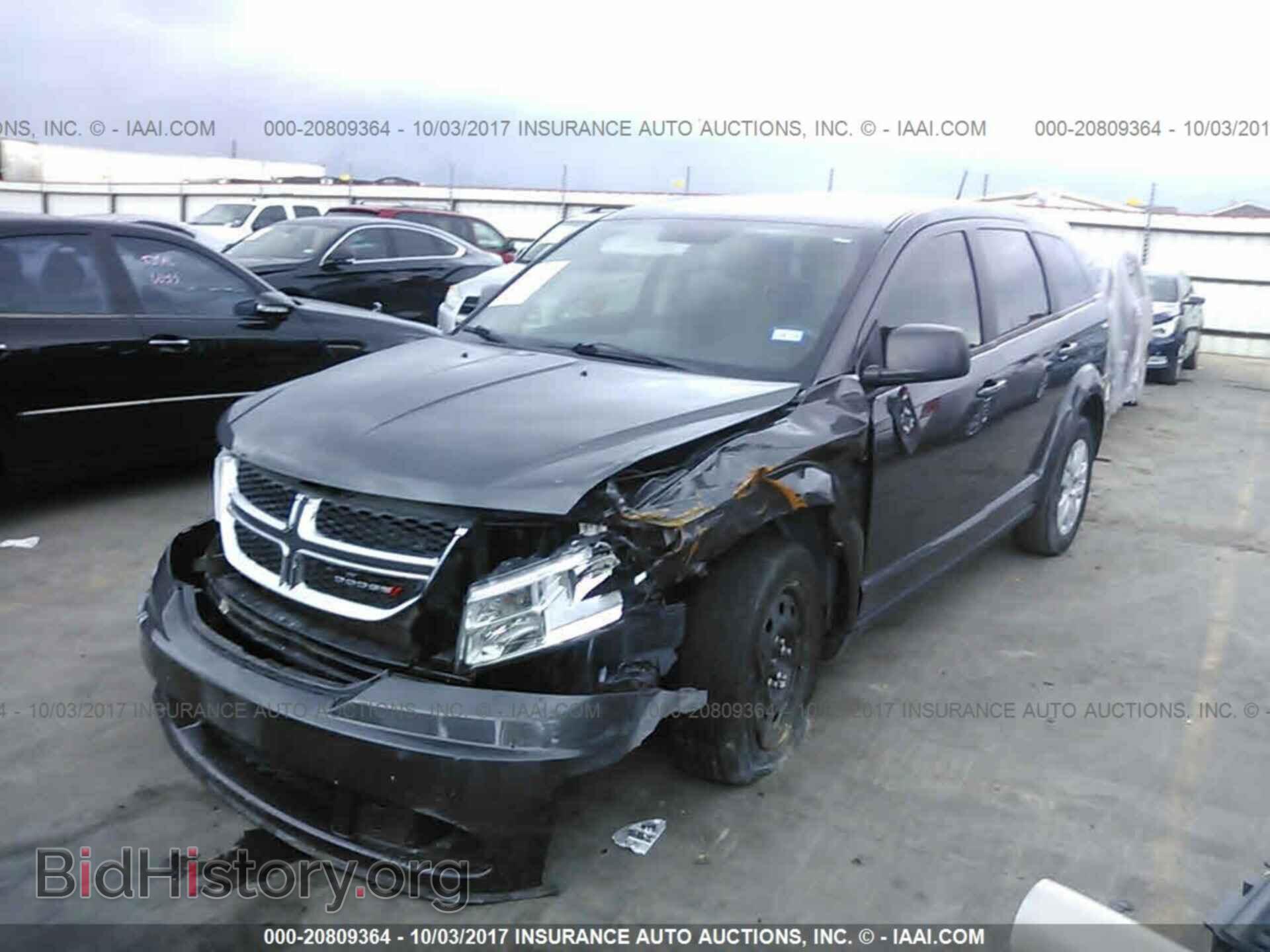 2014 Dodge Journey - VIN: 3C4PDCAB9ET235849 - Фото 2