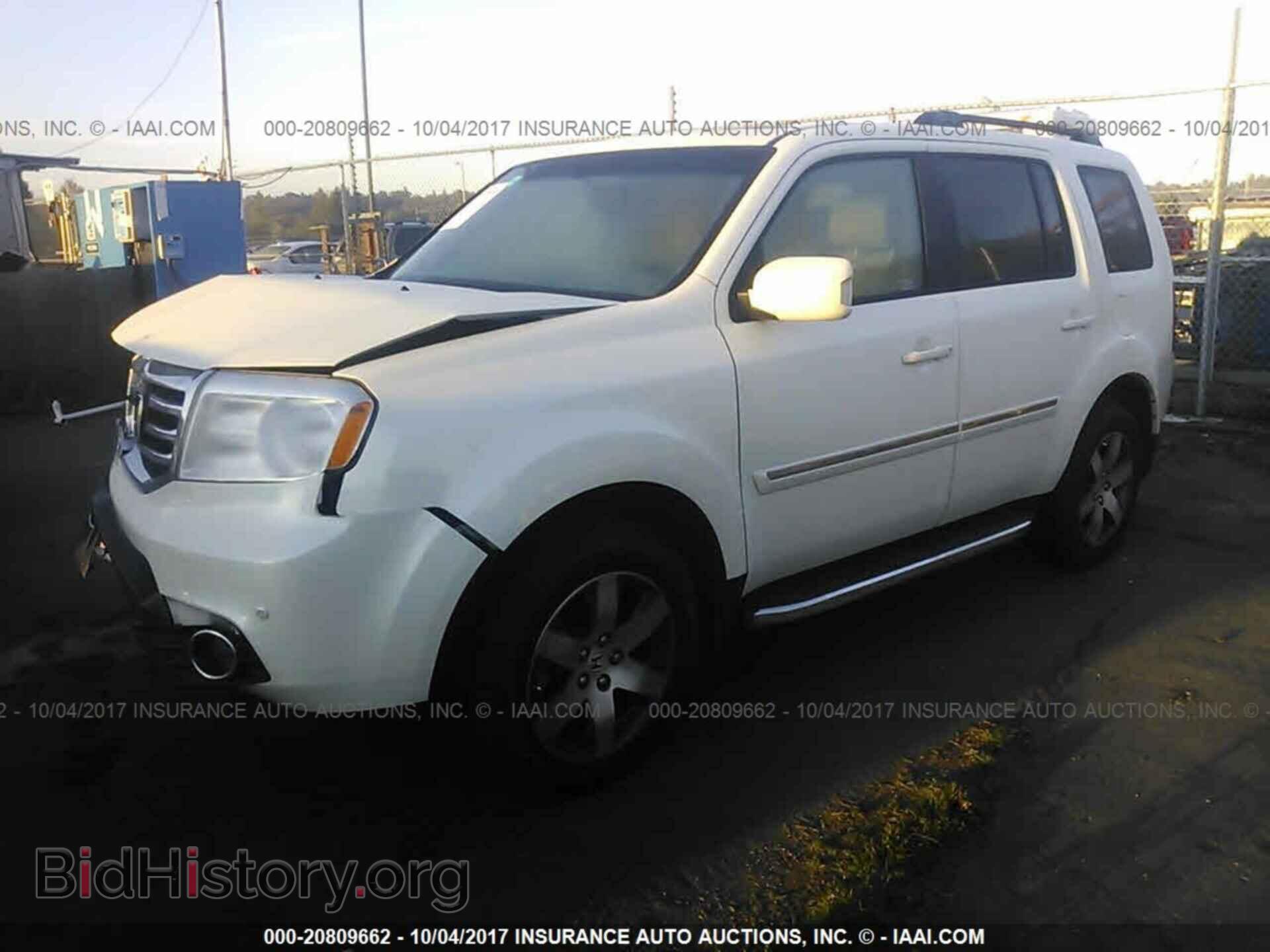 2013 Honda Pilot - VIN: 5FNYF4H95DB035829 - Фото 2