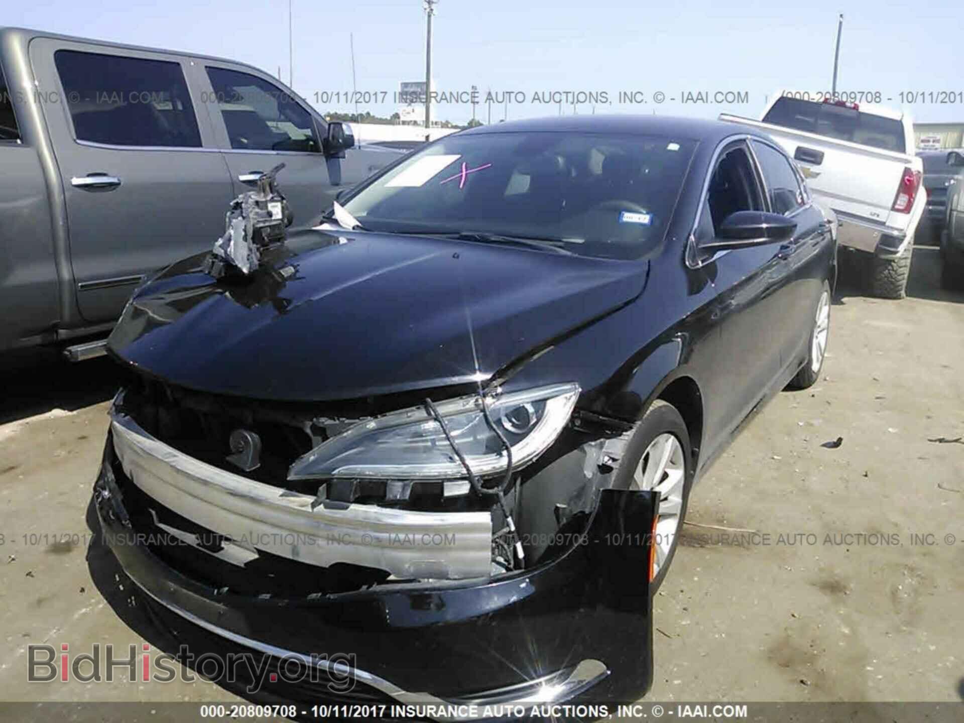 2015 Chrysler 200 - VIN: 1C3CCCAB2FN539600 - Фото 2