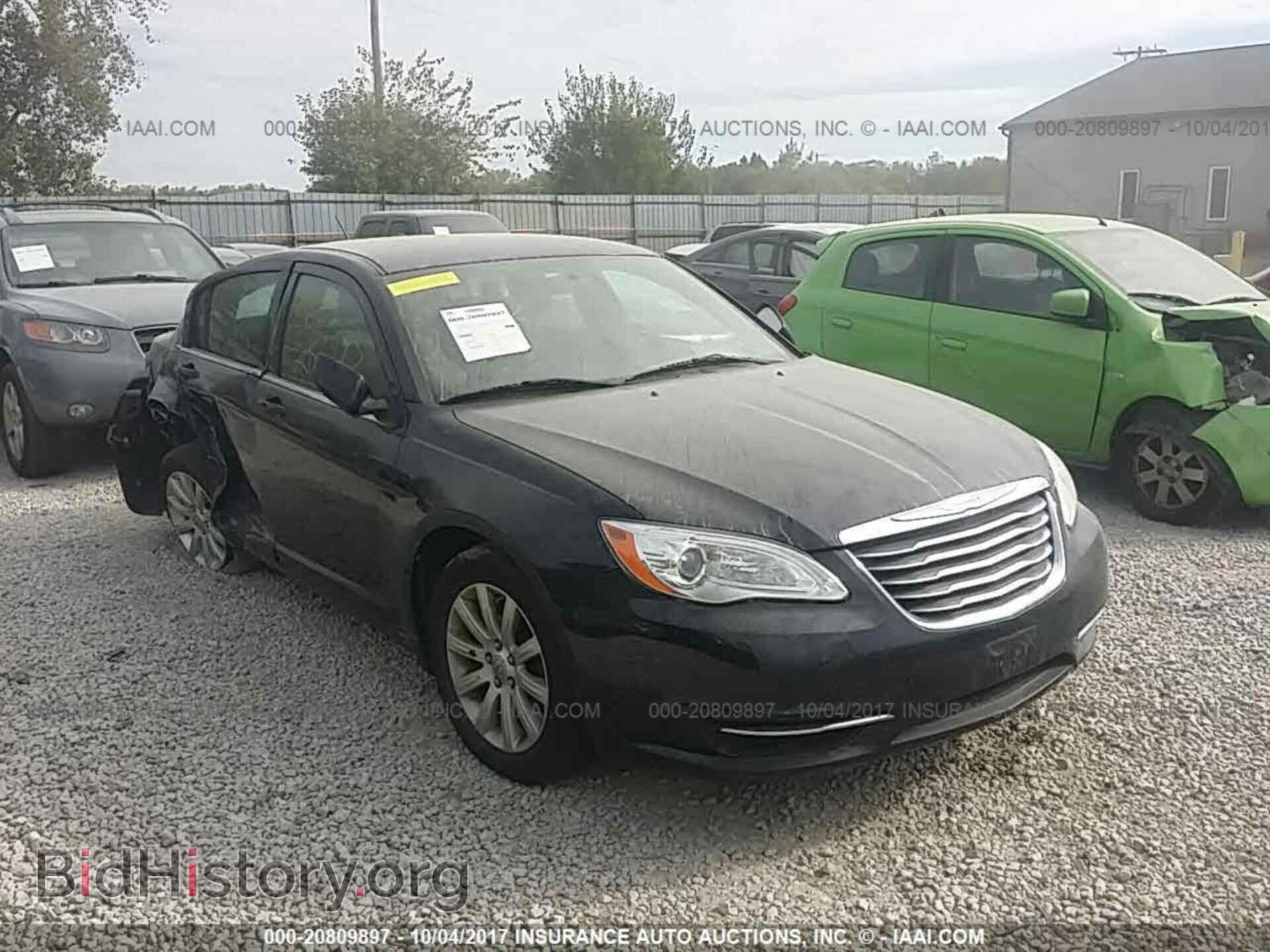 Фотография 1C3CCBBB3CN197725 - Chrysler 200 2012