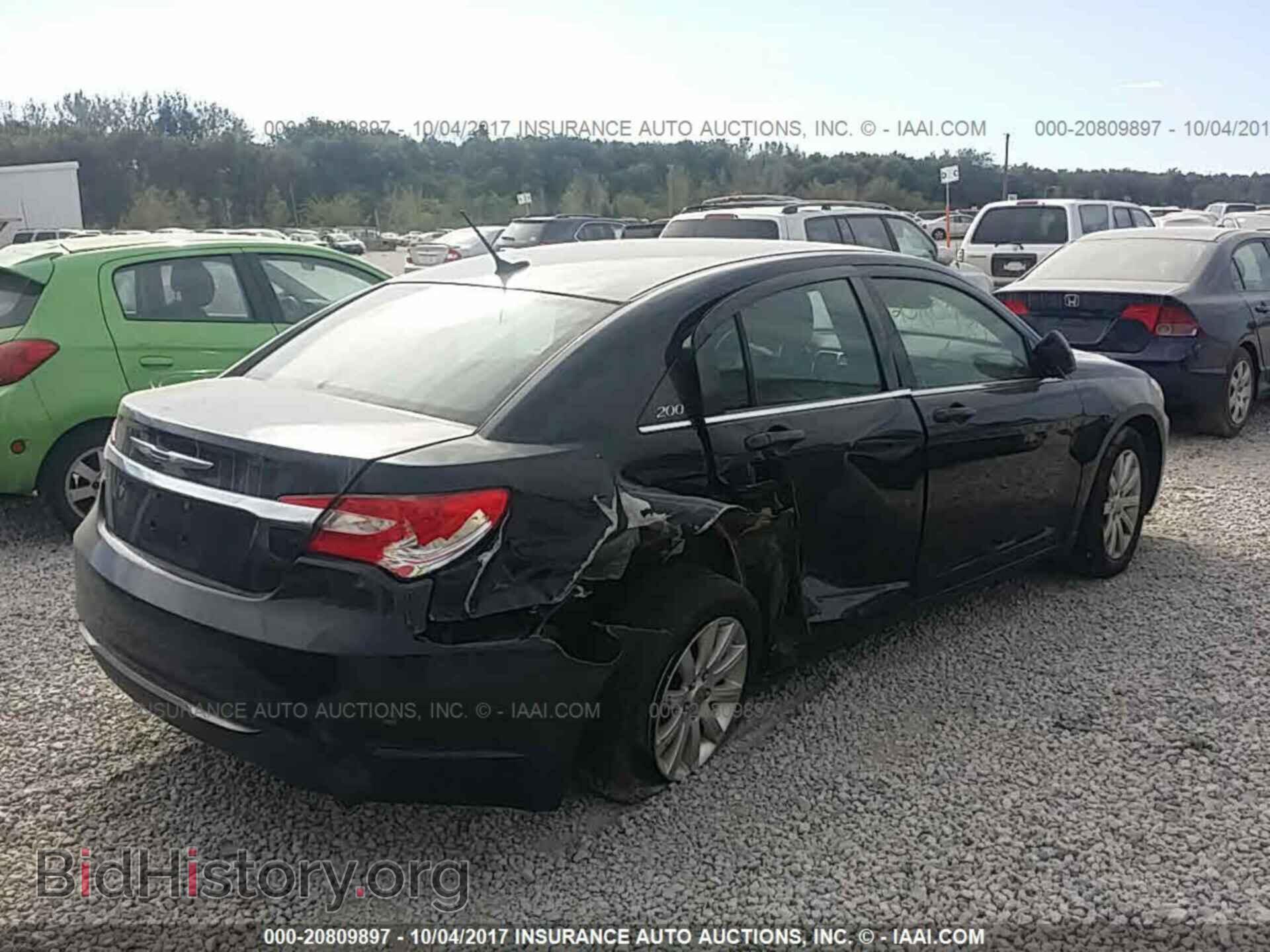 2012 Chrysler 200 - VIN: 1C3CCBBB3CN197725 - Фото 4