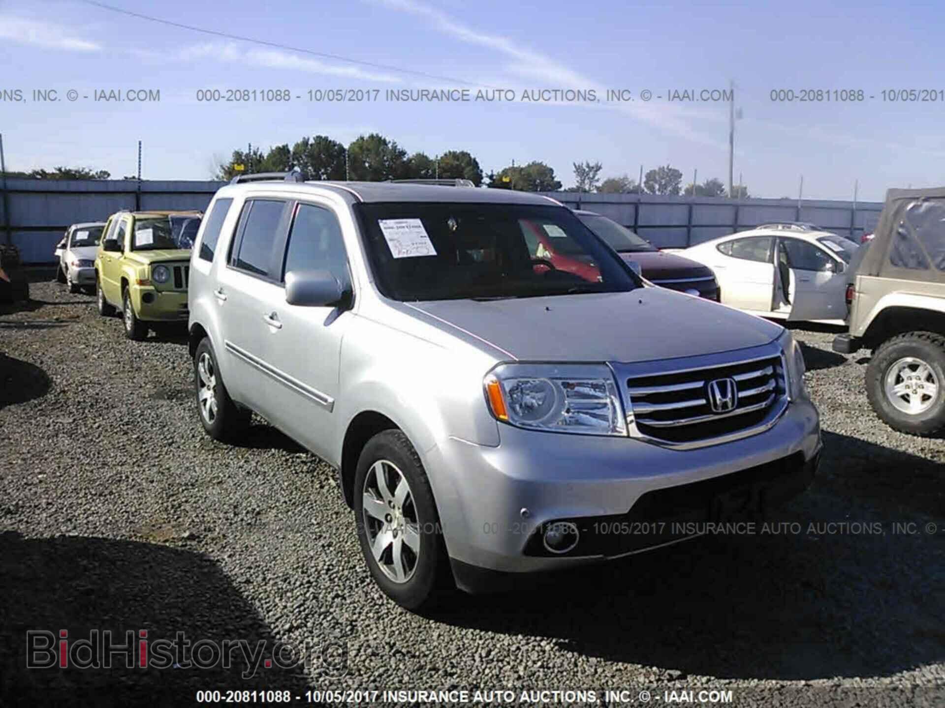 Photo 5FNYF4H92DB001783 - Honda Pilot 2013