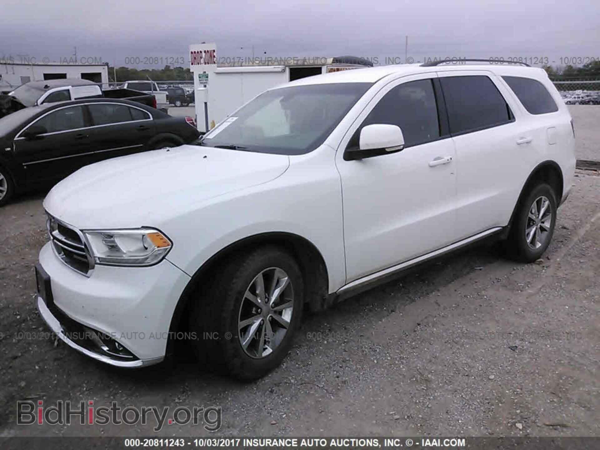 2015 Dodge Durango - VIN: 1C4RDJDG0FC709639 - Фото 2
