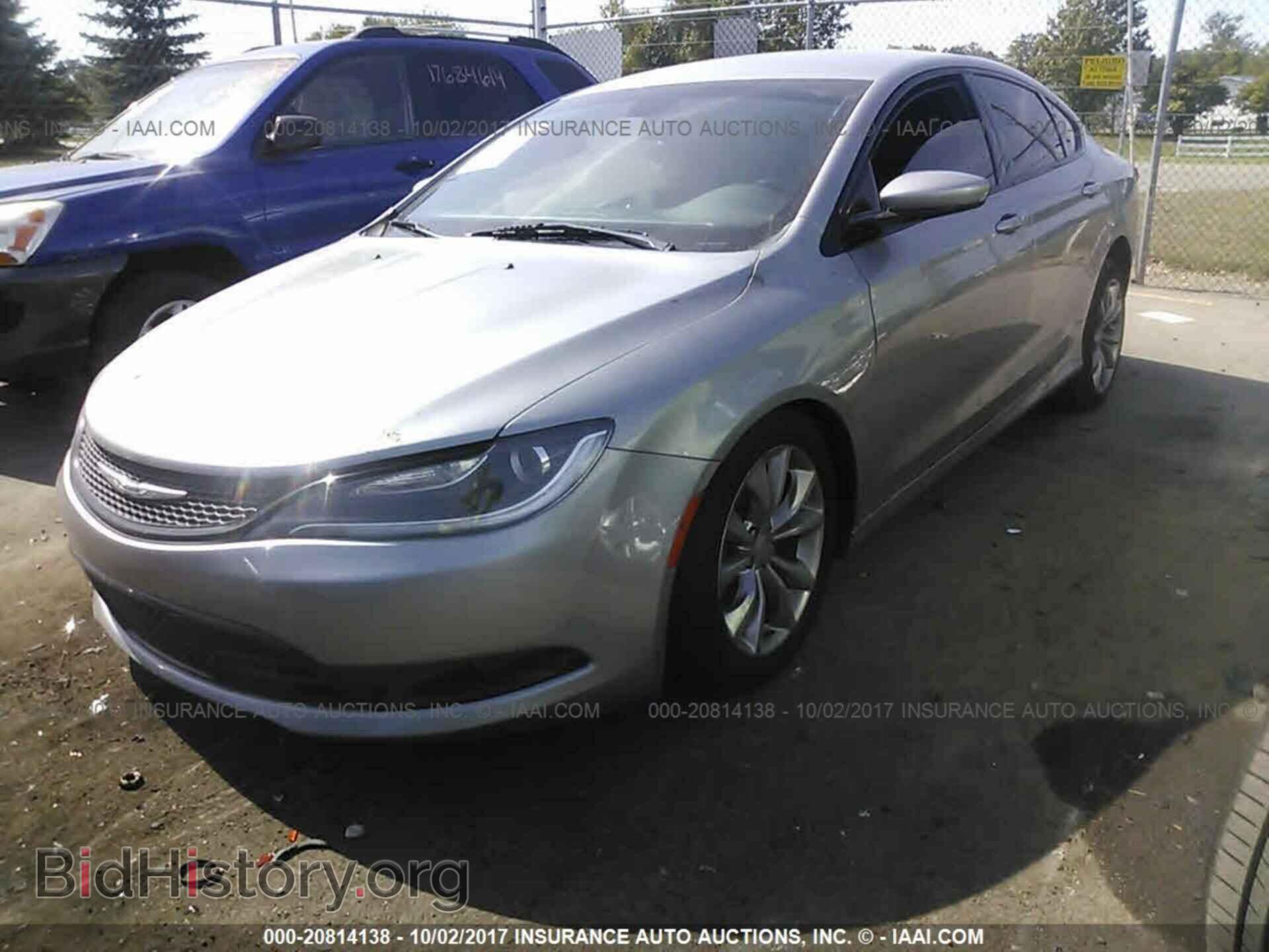 2015 Chrysler 200 - VIN: 1C3CCCBB0FN505668 - Photo 2