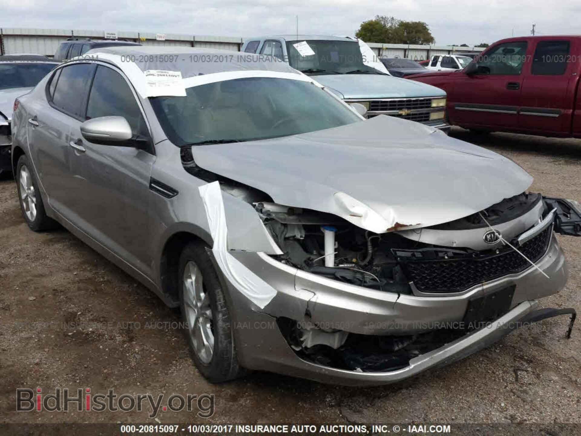 Фотография 5XXGN4A71CG063596 - Kia Optima 2012