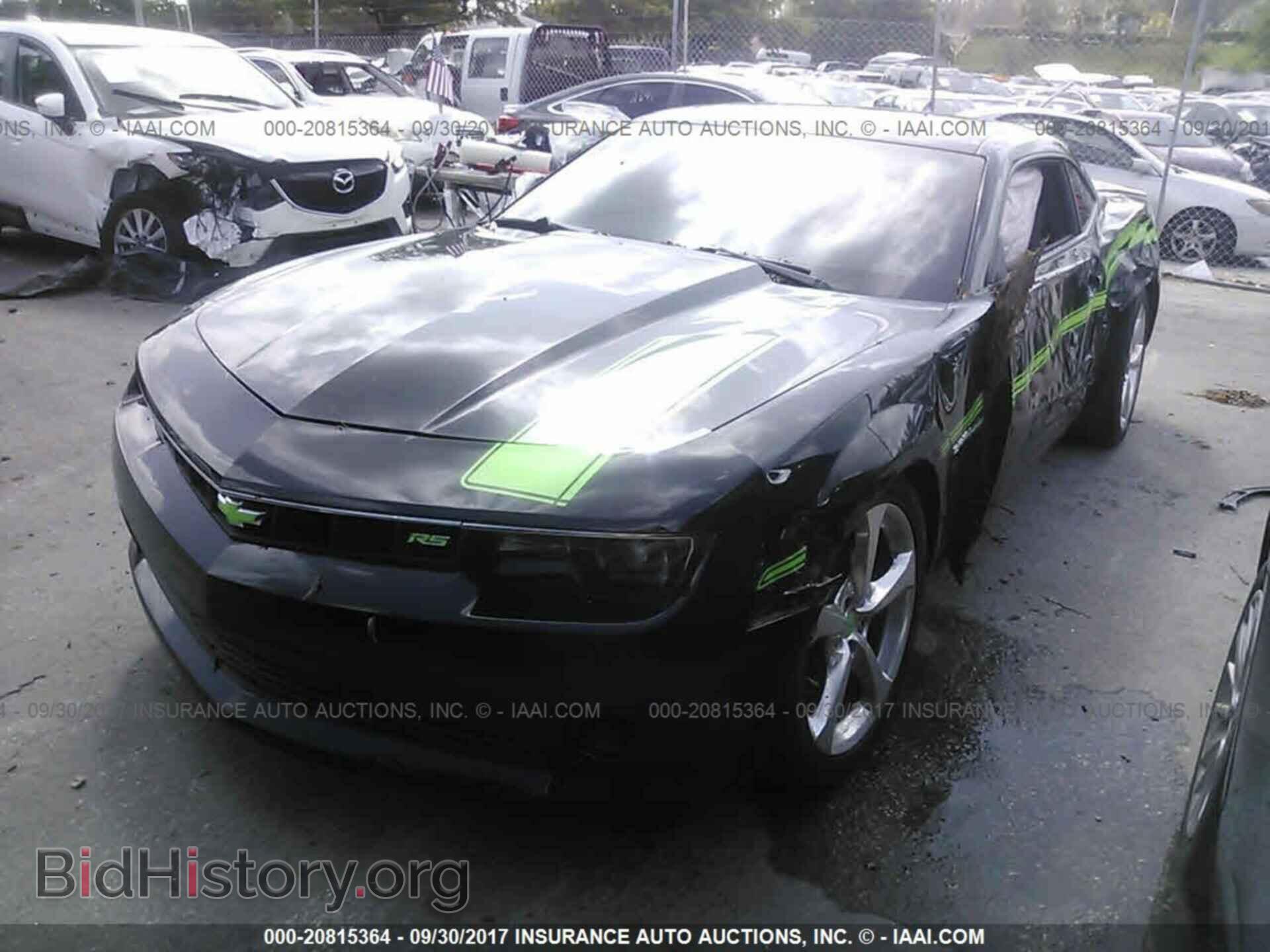 2015 Chevrolet Camaro - VIN: 2G1FE1E32F9235513 - Фото 2