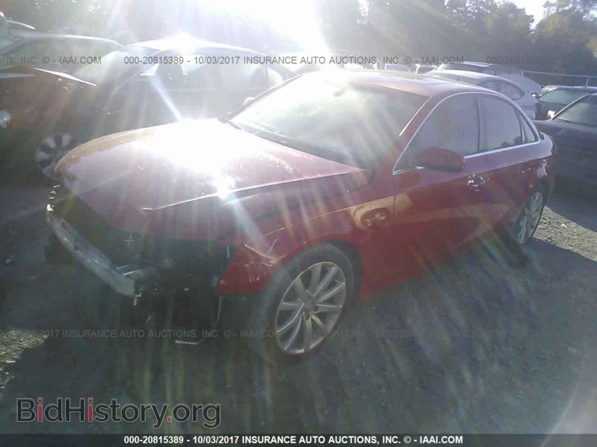 2013 Audi A4 - VIN: WAUFFAFL7DN019280 - Photo 2
